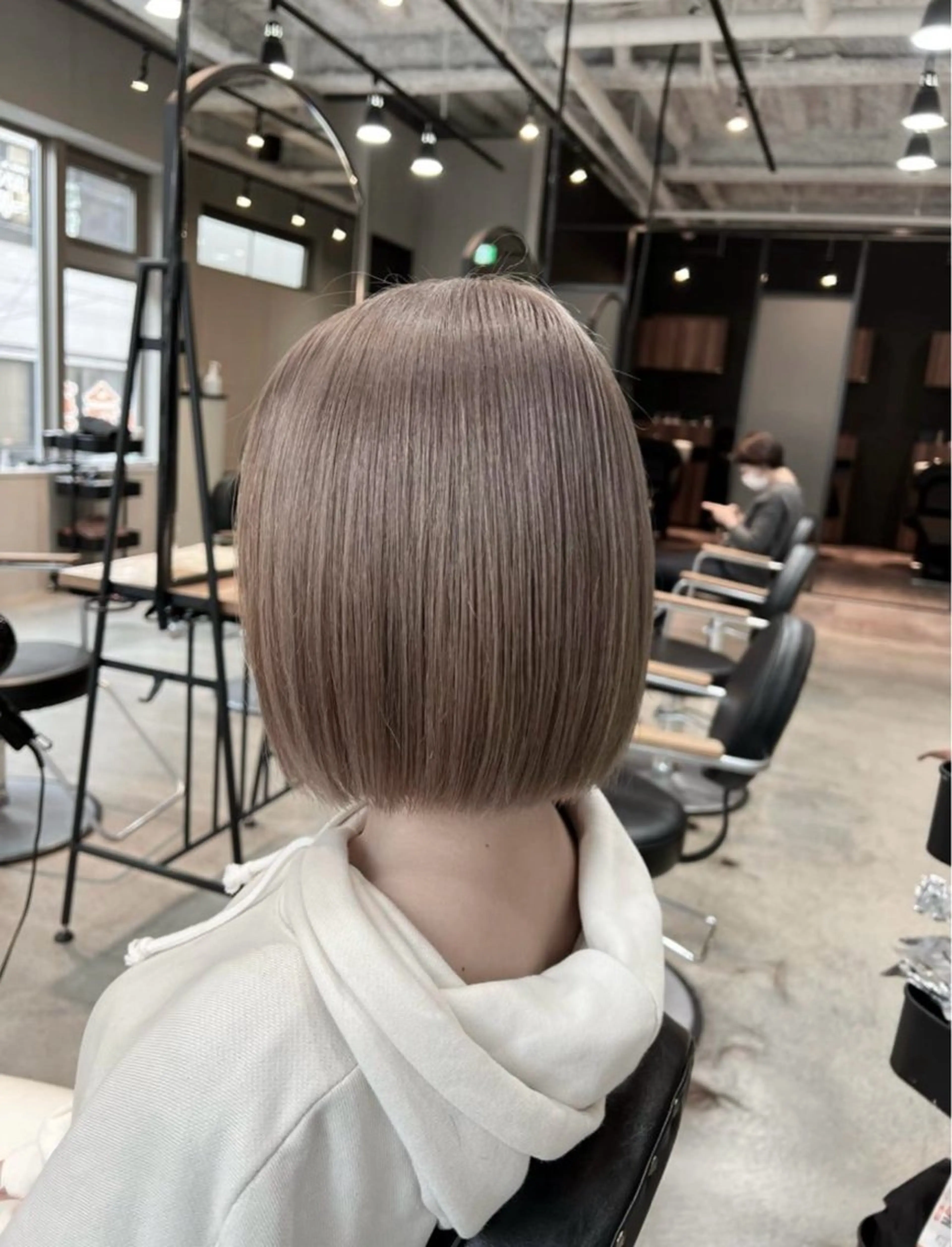 ミディアム カラー Lafithhair lov. 福山駅家店のヘアスタイル