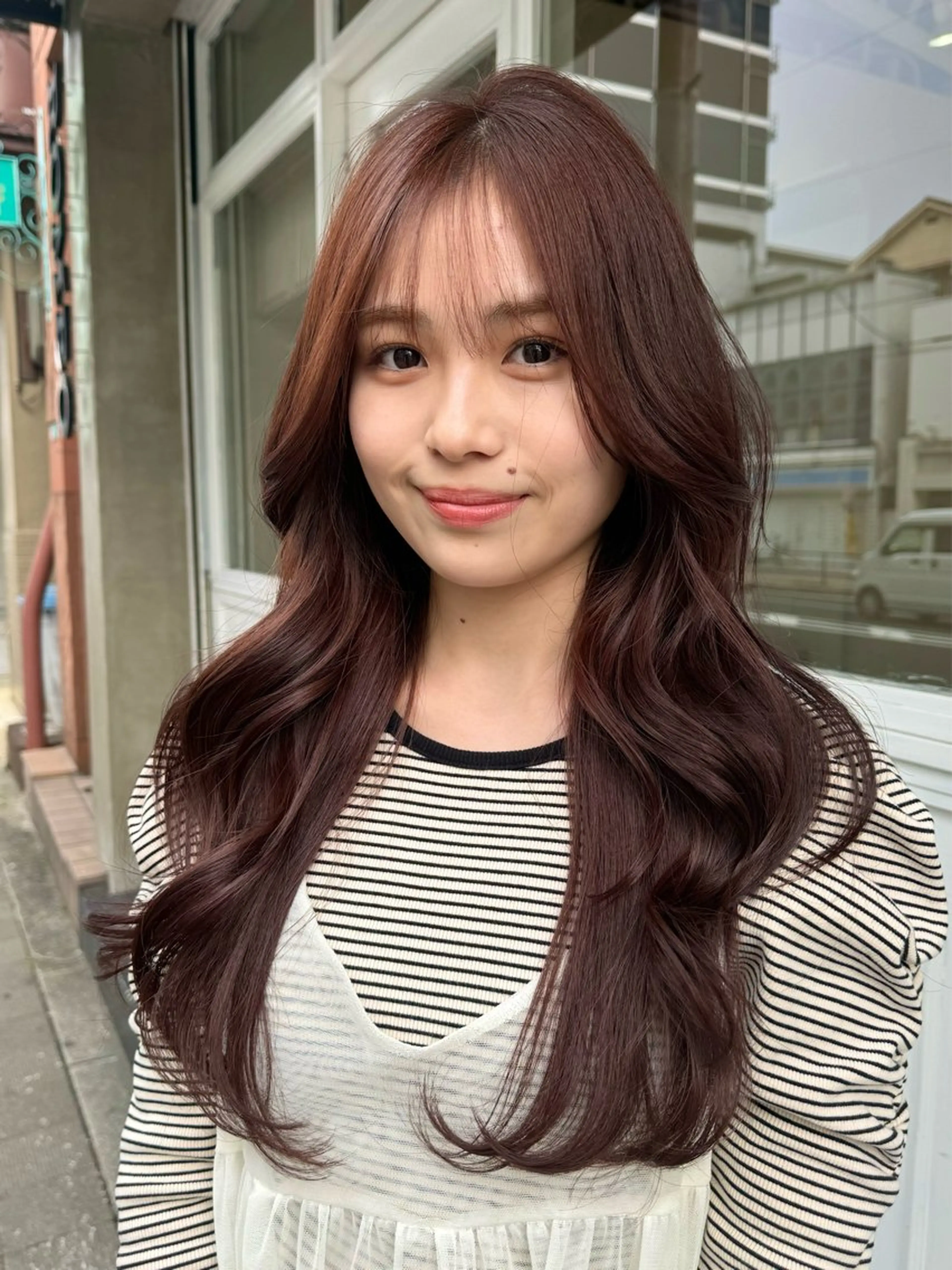 ロング レイヤーカット ROMEO 京橋のヘアスタイル