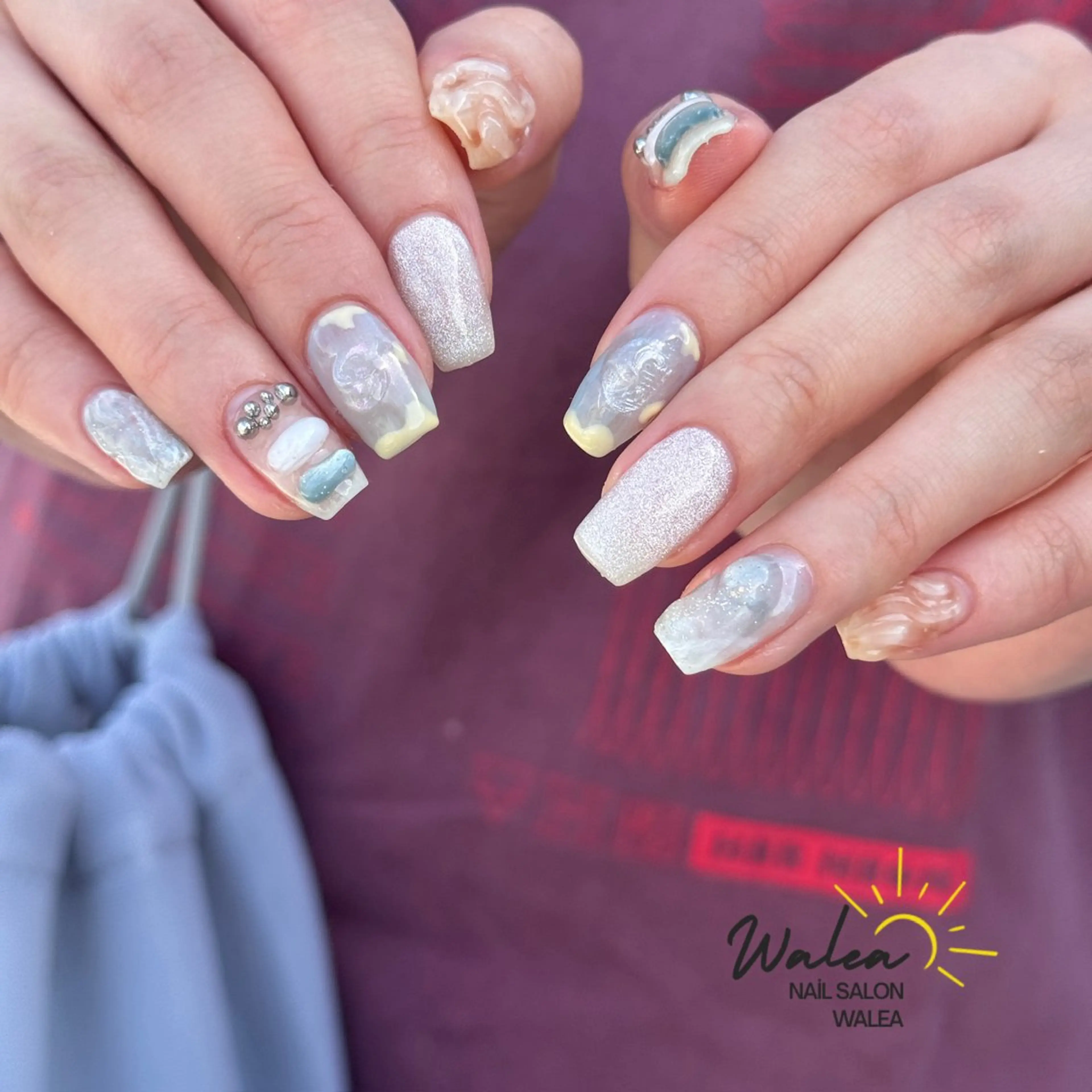 ネイル ハンドネイル nail salon waleaのネイルデザイン