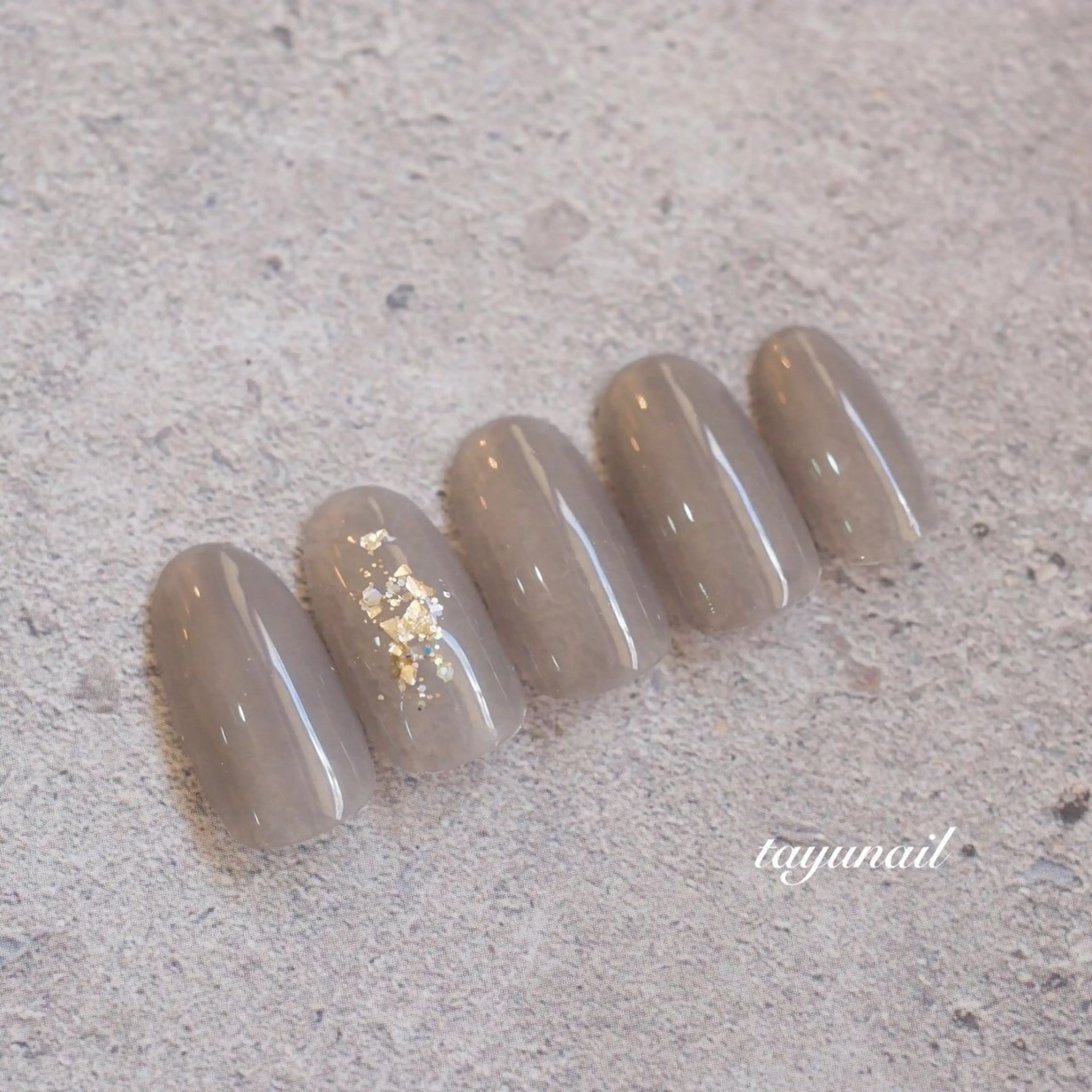 ネイル アートネイル ジェルネイル パラジェル シンプルネイル 冬ネイル ハンドネイル ネイルサロン 【たゆnail】のネイルデザイン