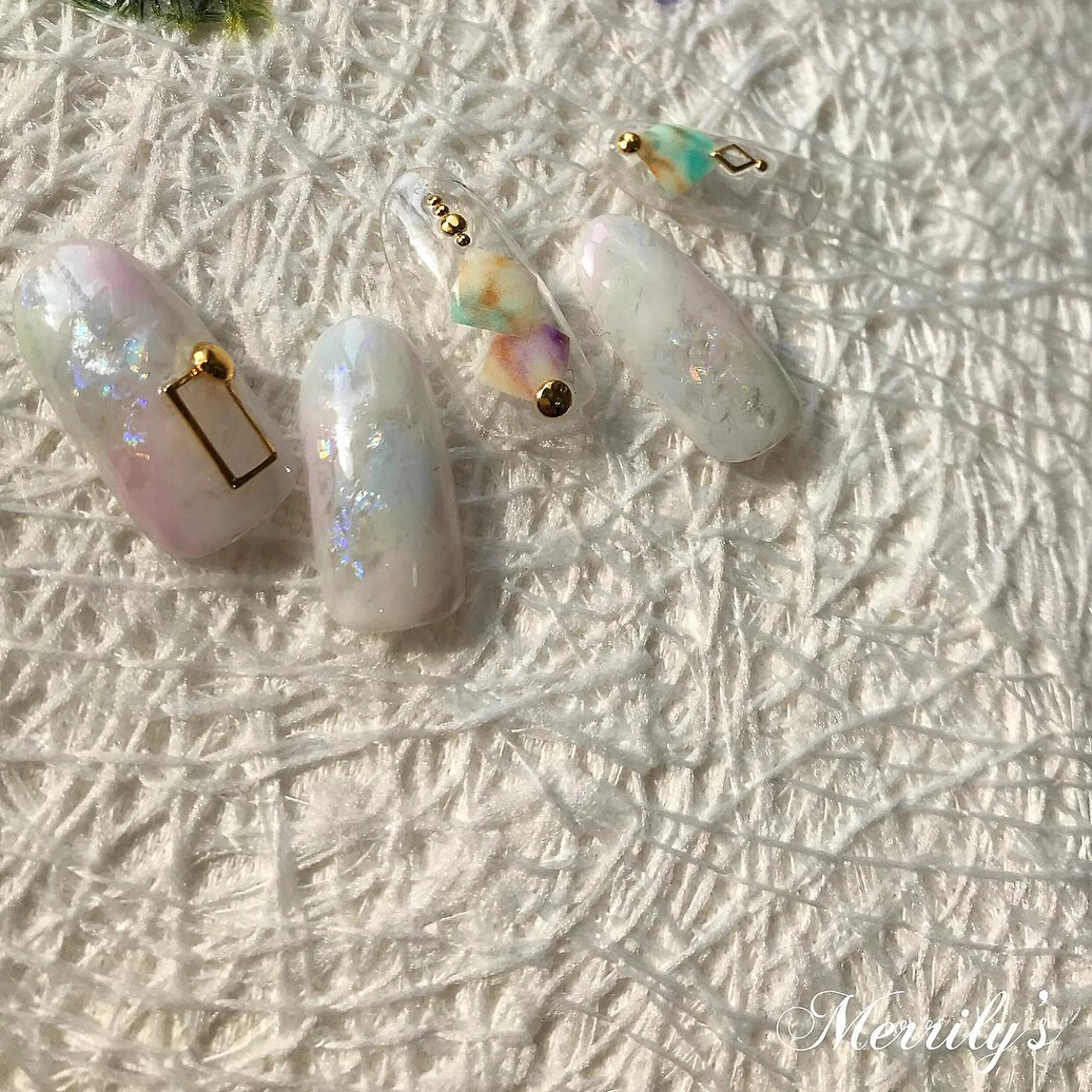 ネイル Merrily's Hagi Minaのネイルデザイン