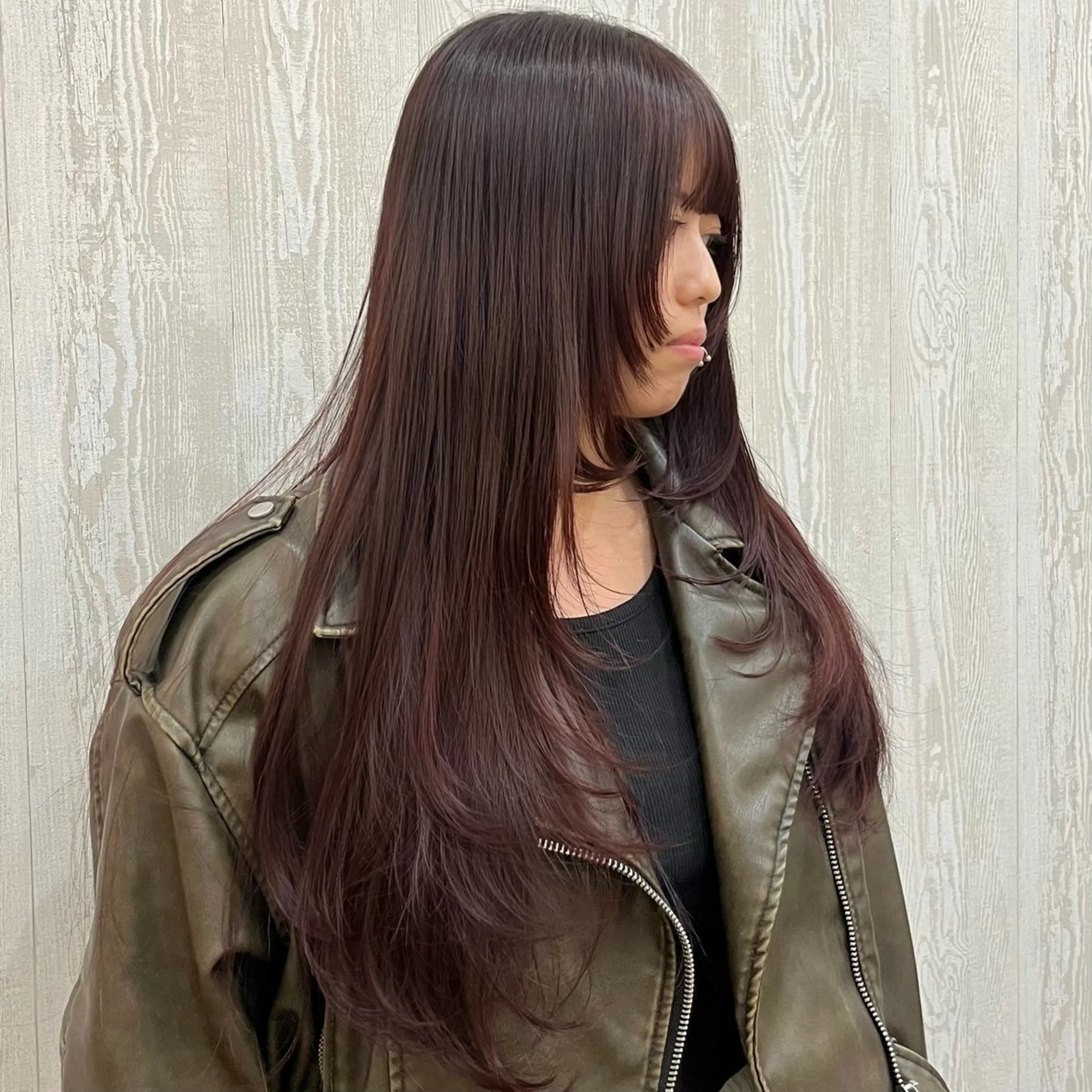 ロング カラー SUZUKI ITSUKIのヘアスタイル