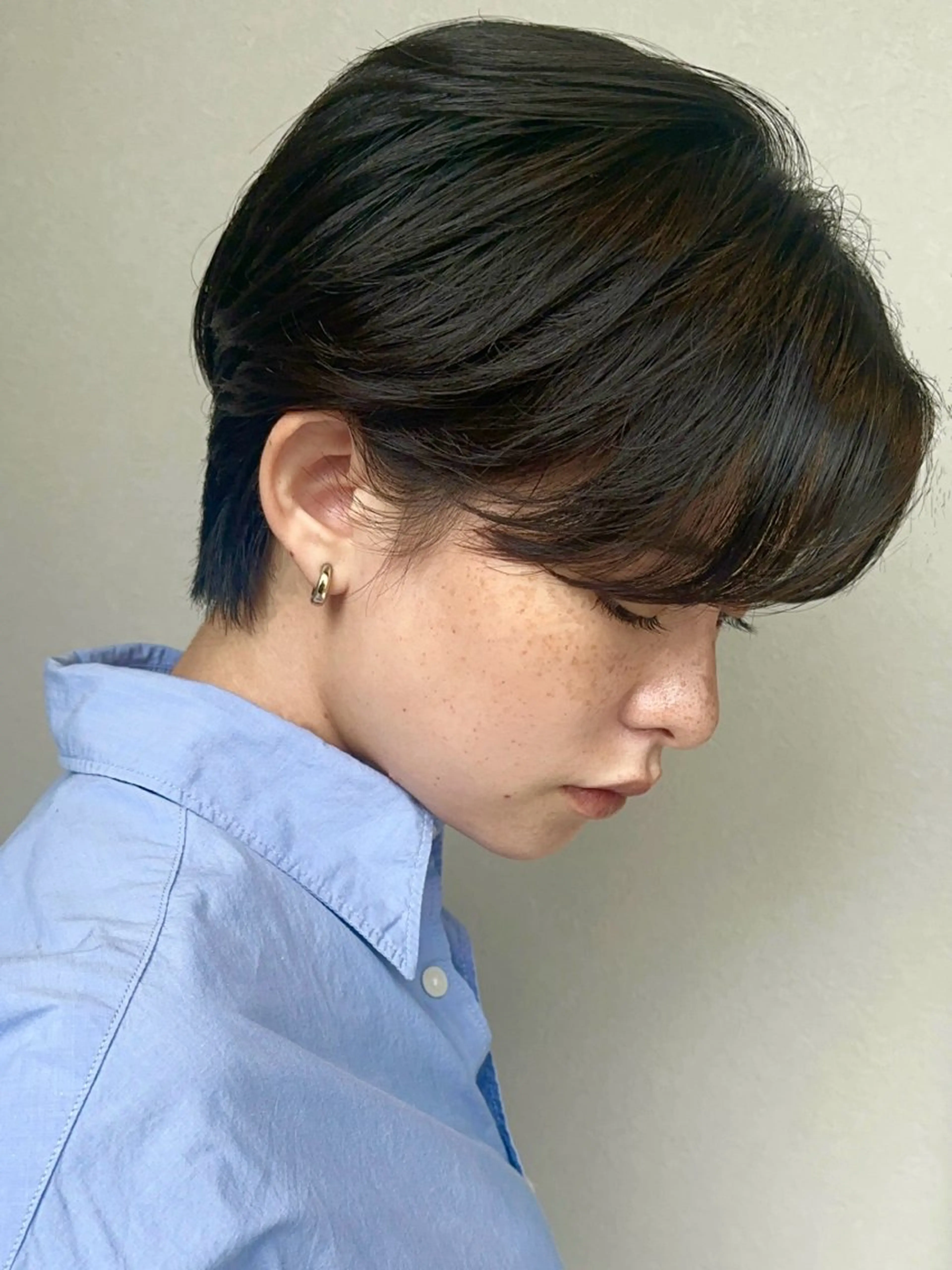 ショート カラー パーマ 👑ショート/ボブ /銀座/ニシオカ👑のヘアスタイル