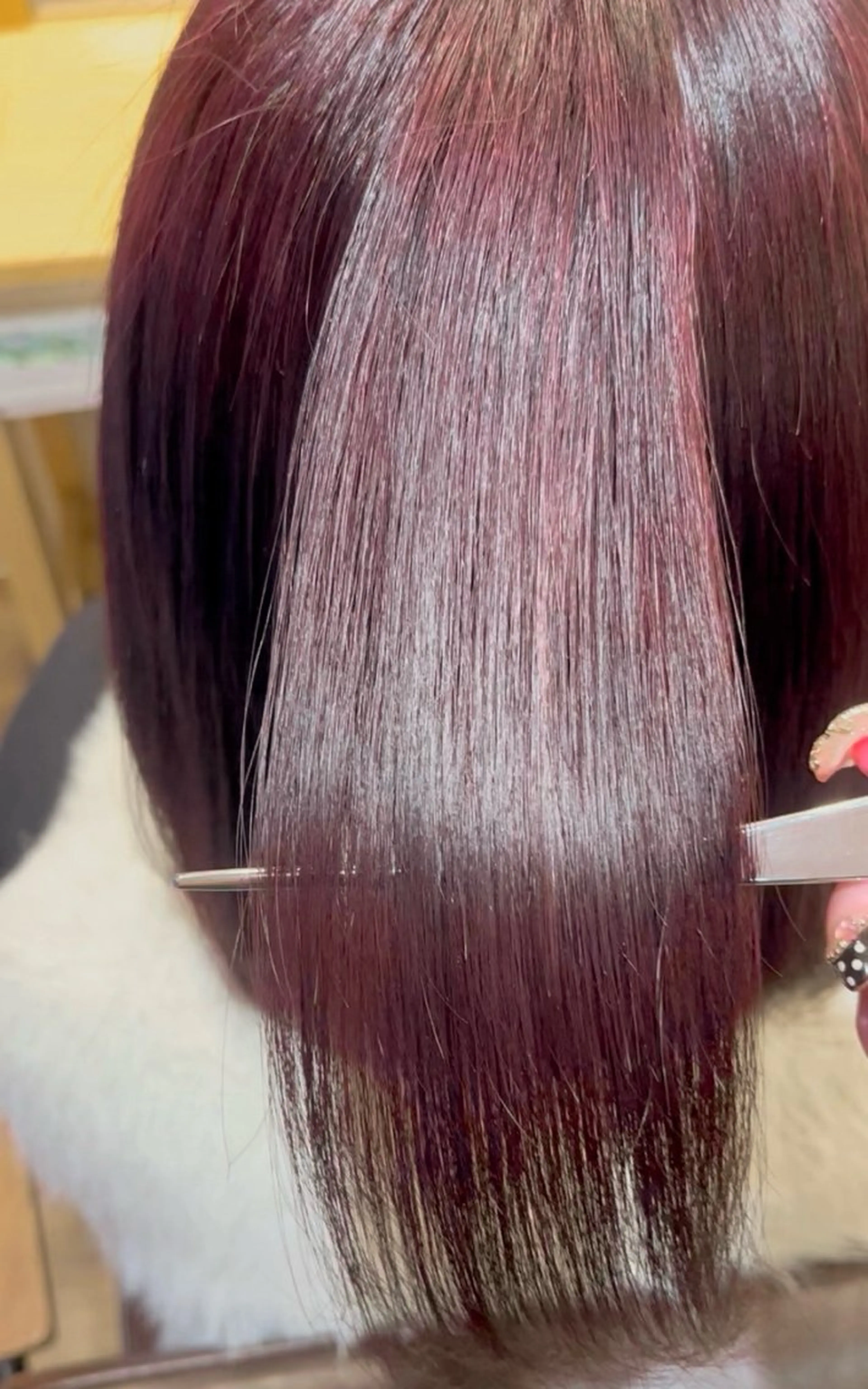 カラー ヘアカラー 田邉 栞璃のヘアスタイル