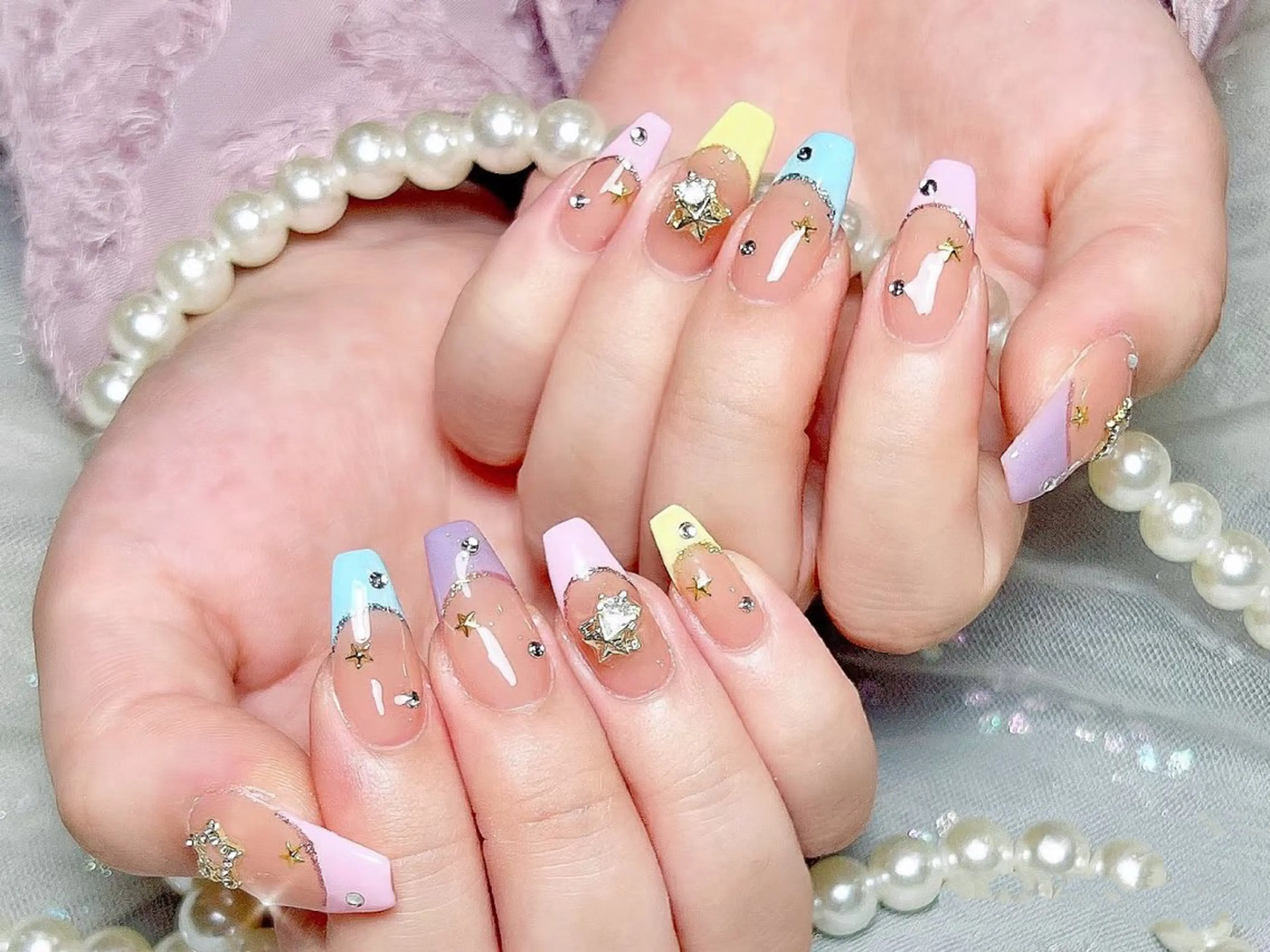 ネイル ハンドネイル 🎀YULI_ Nail 🎀新宿店のネイルデザイン