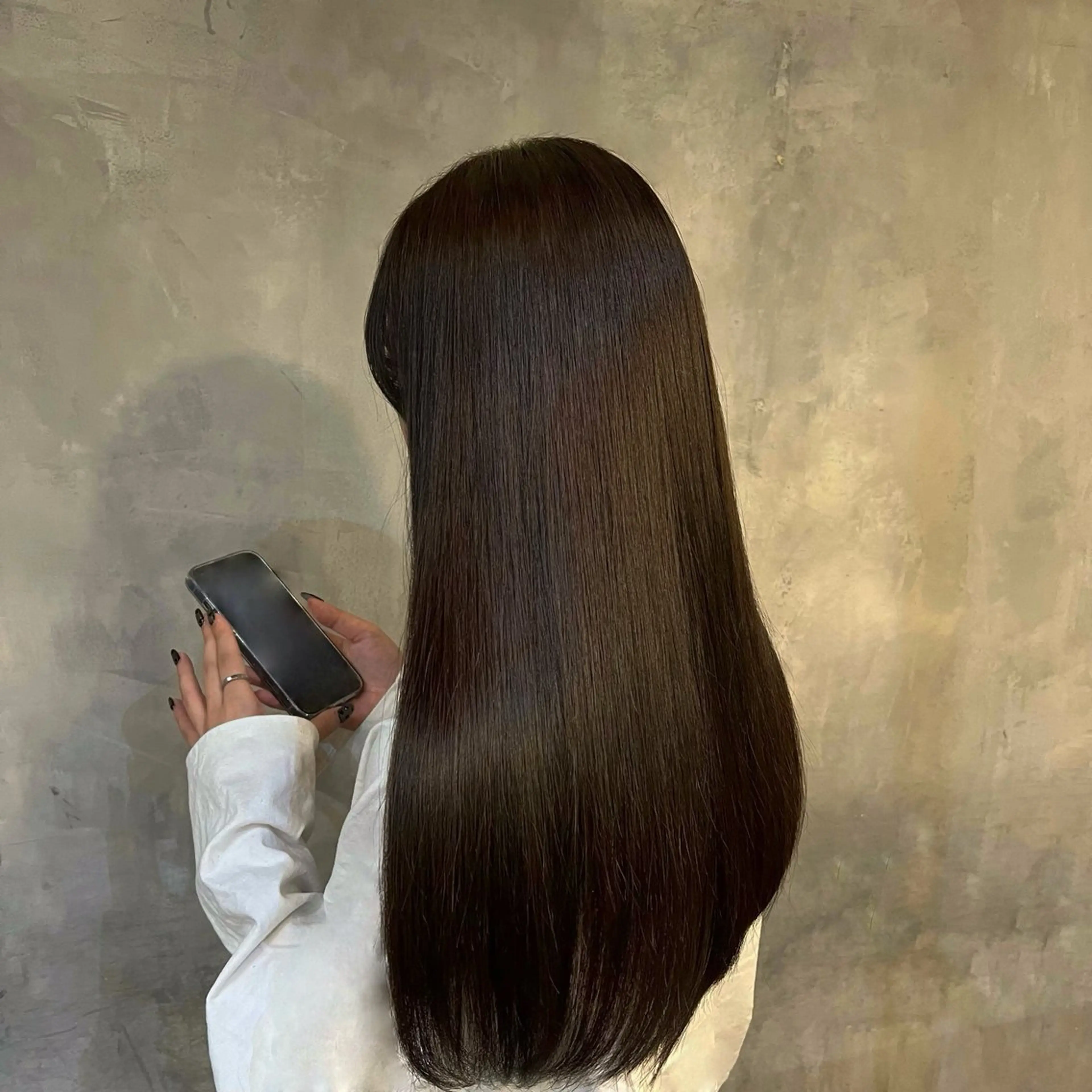 ロング カットモデル募集中 大原龍のヘアスタイル