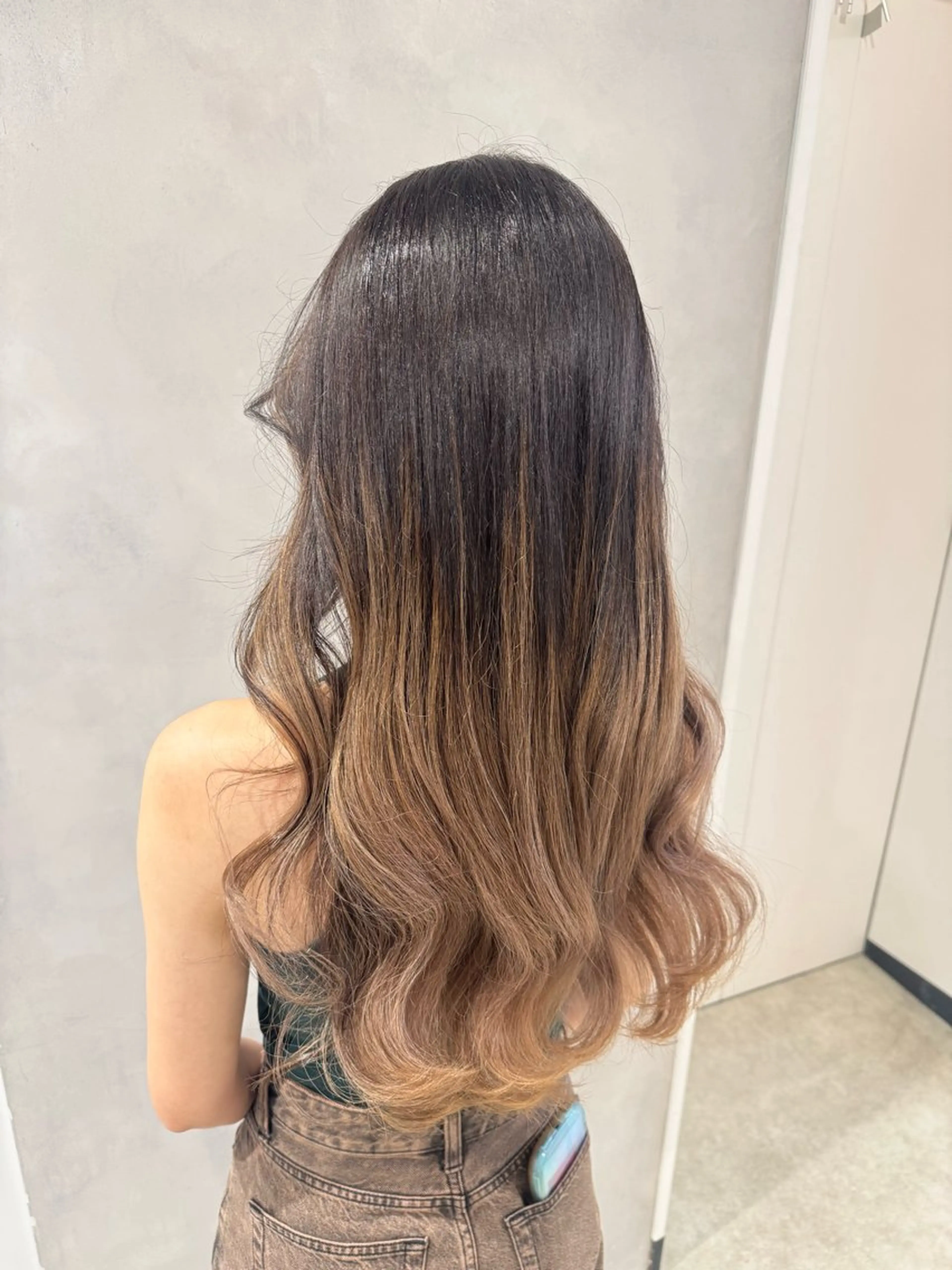 カラー ヘアカラー トリートメント 透明感カラー✨艶髪 制作🌱山根あゆみのヘアスタイル