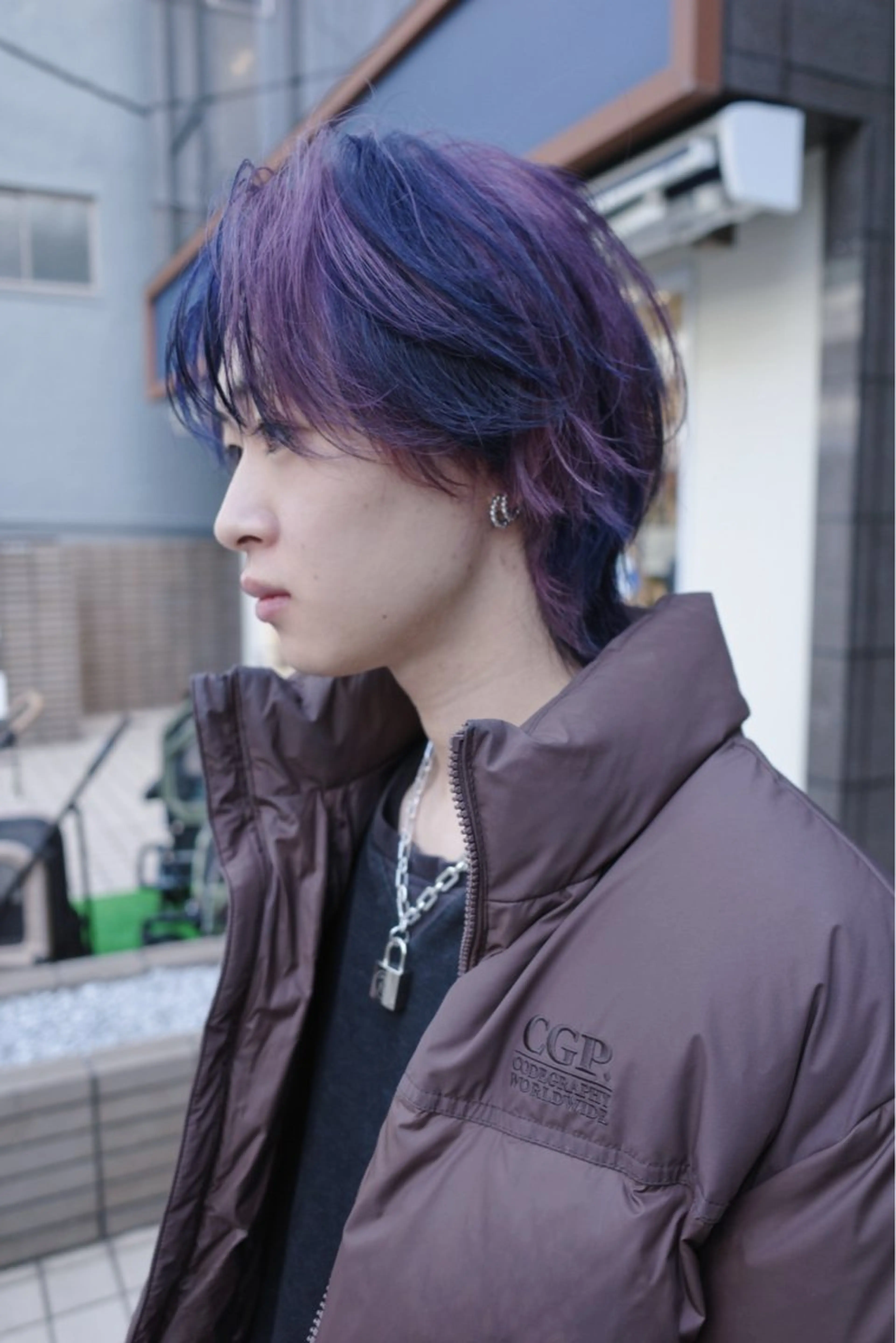 メンズ カット ヘアカラー 【Pia】 セナ/ハイトーンのヘアスタイル