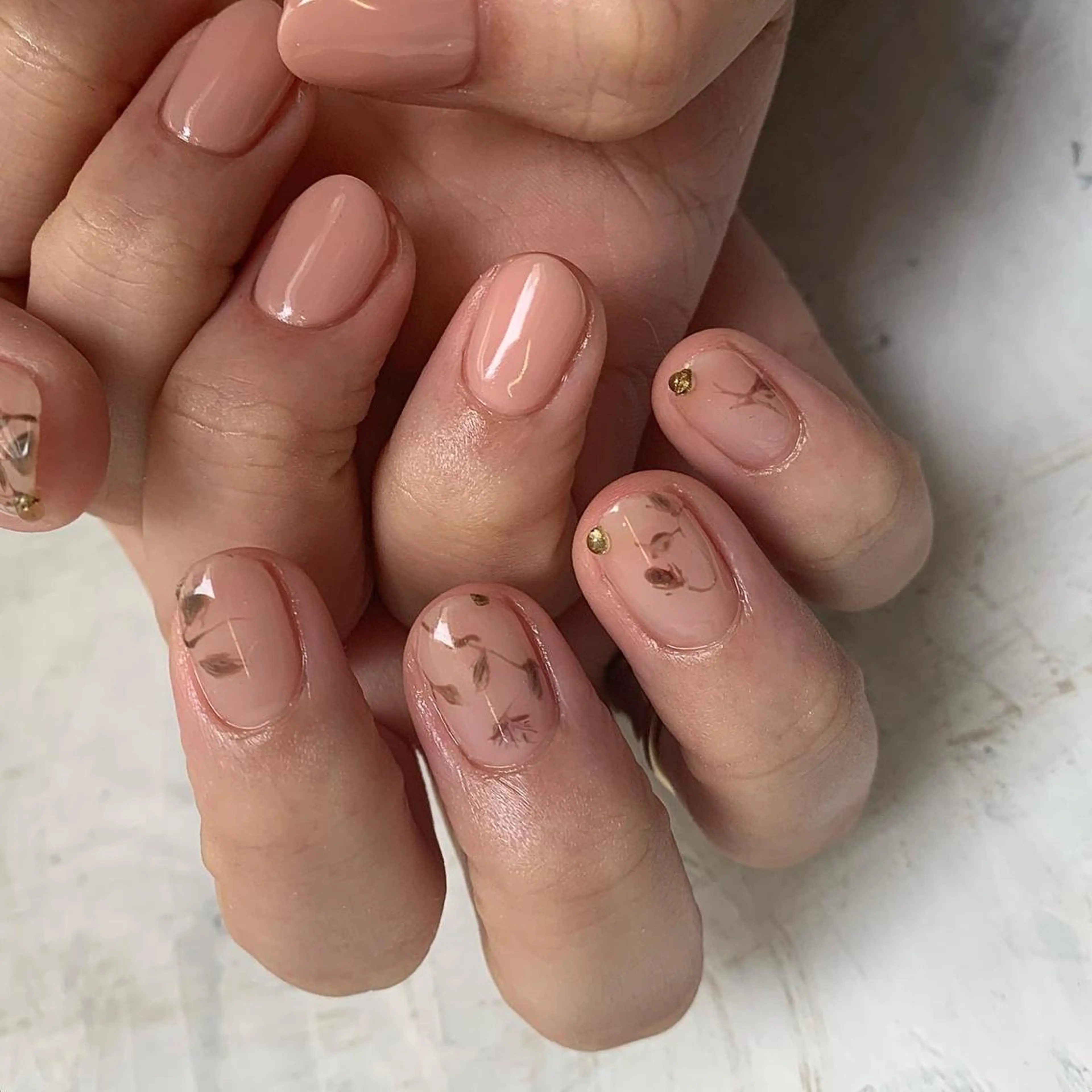 ネイル ハンドネイル ハンドケア lylynail YUUKAのネイルデザイン