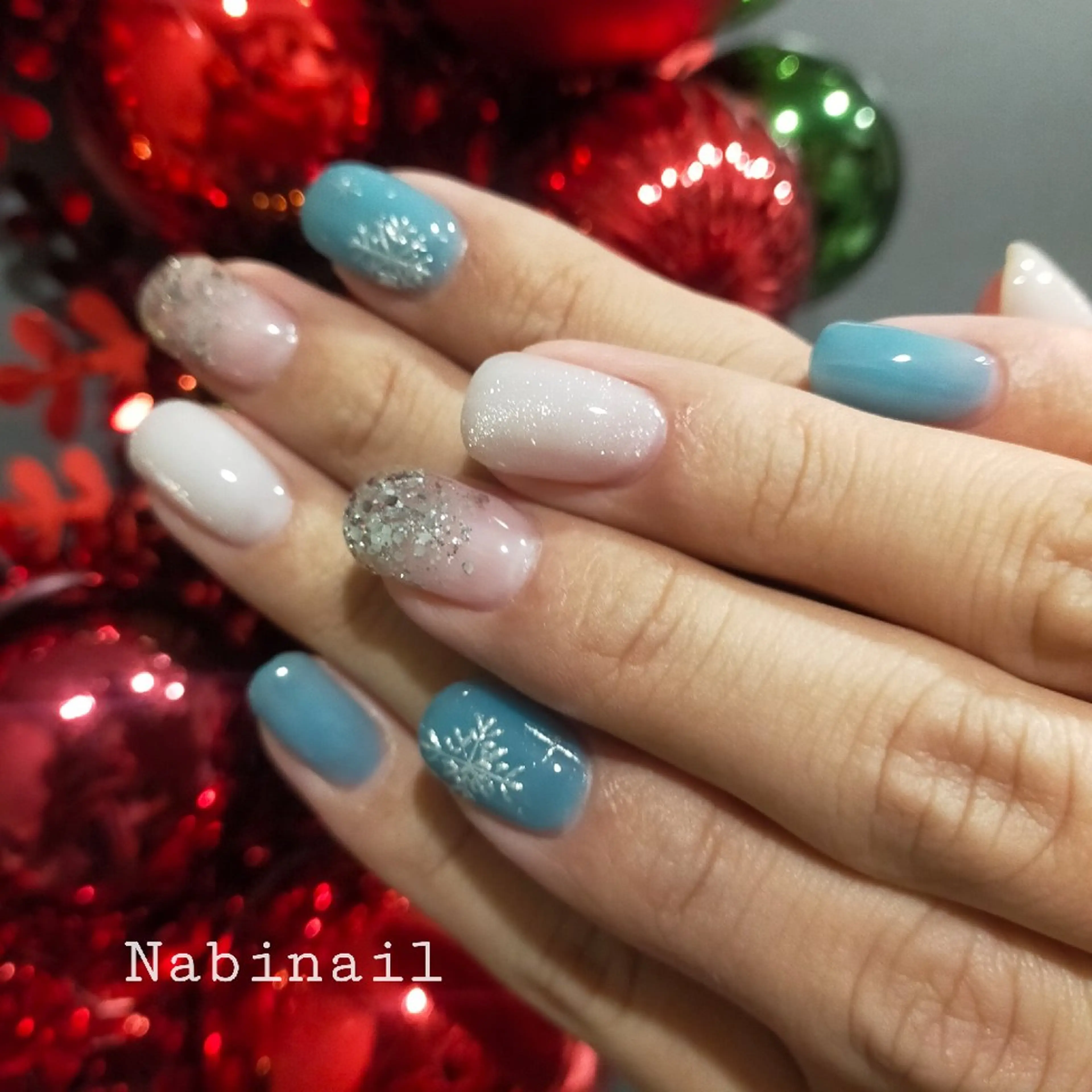 ネイル アートネイル ワンカラーネイル ハンドネイル 西日暮里 Nabinailのネイルデザイン