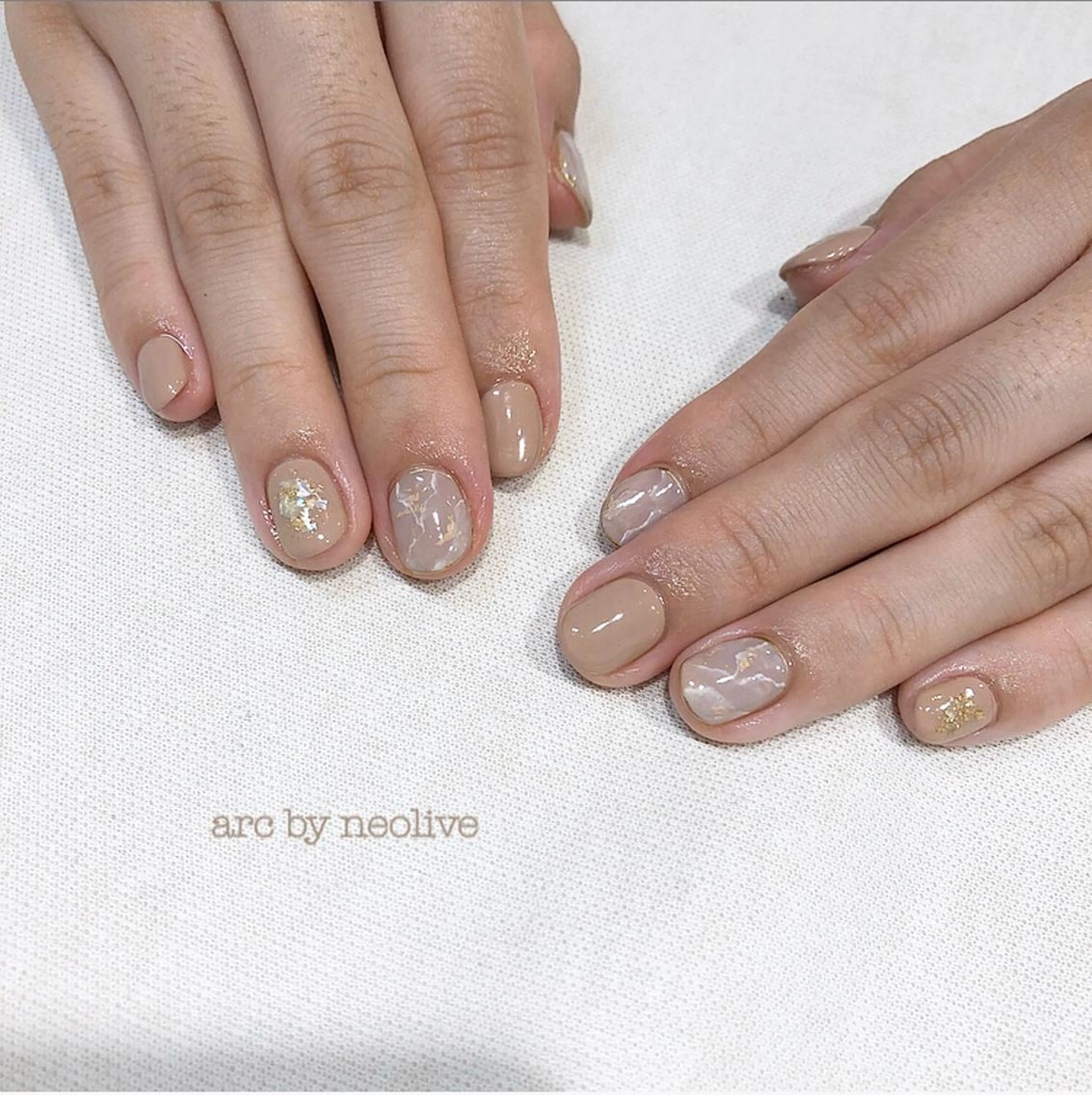 ネイル 大理石ネイル(マーブル) rina eye&nailのマツエク・マツパデザイン