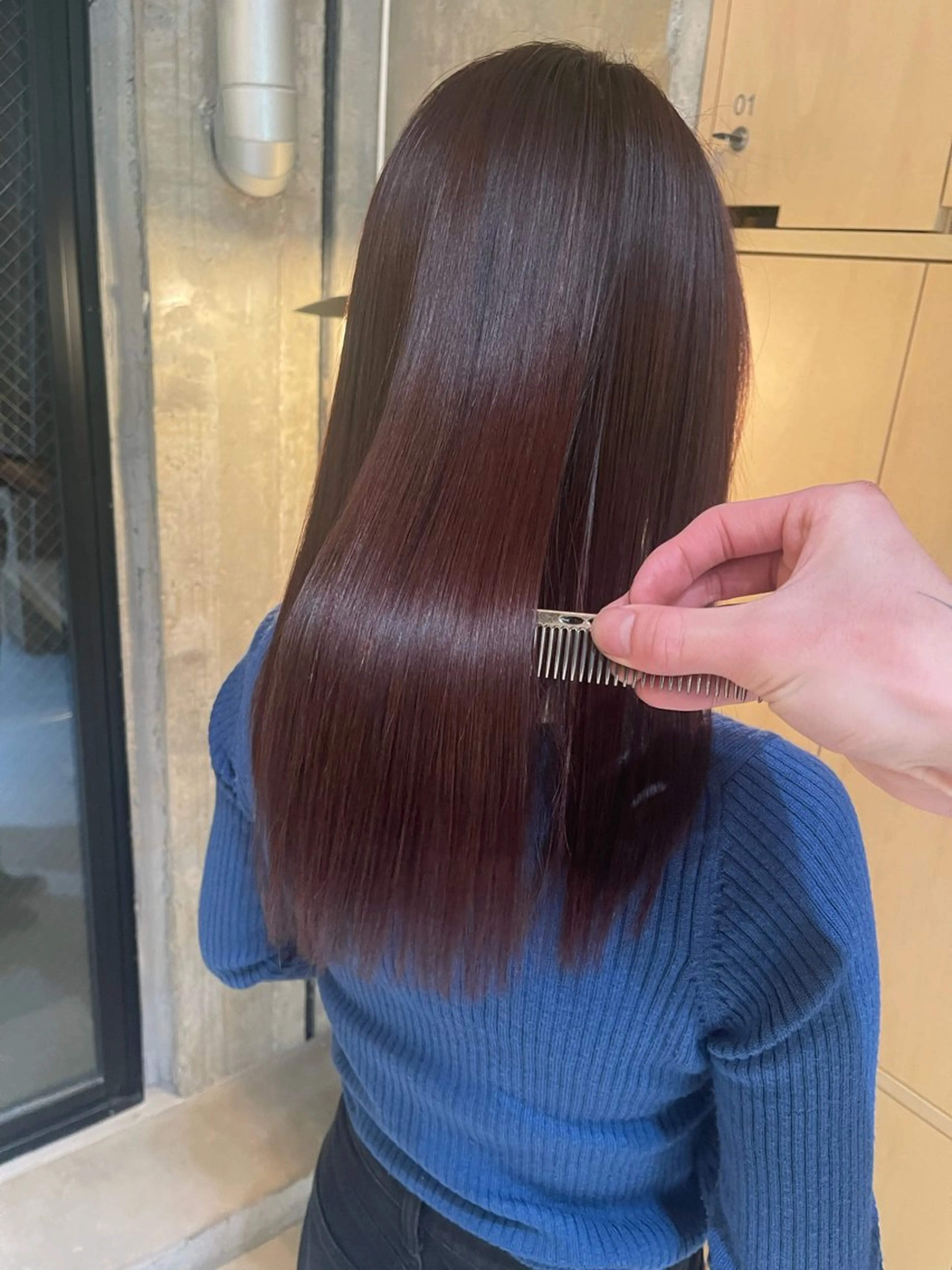 セミロング 髪質改善 トリートメント トリートメント ⭐️縮毛矯正特化 ／SHOYAのヘアスタイル