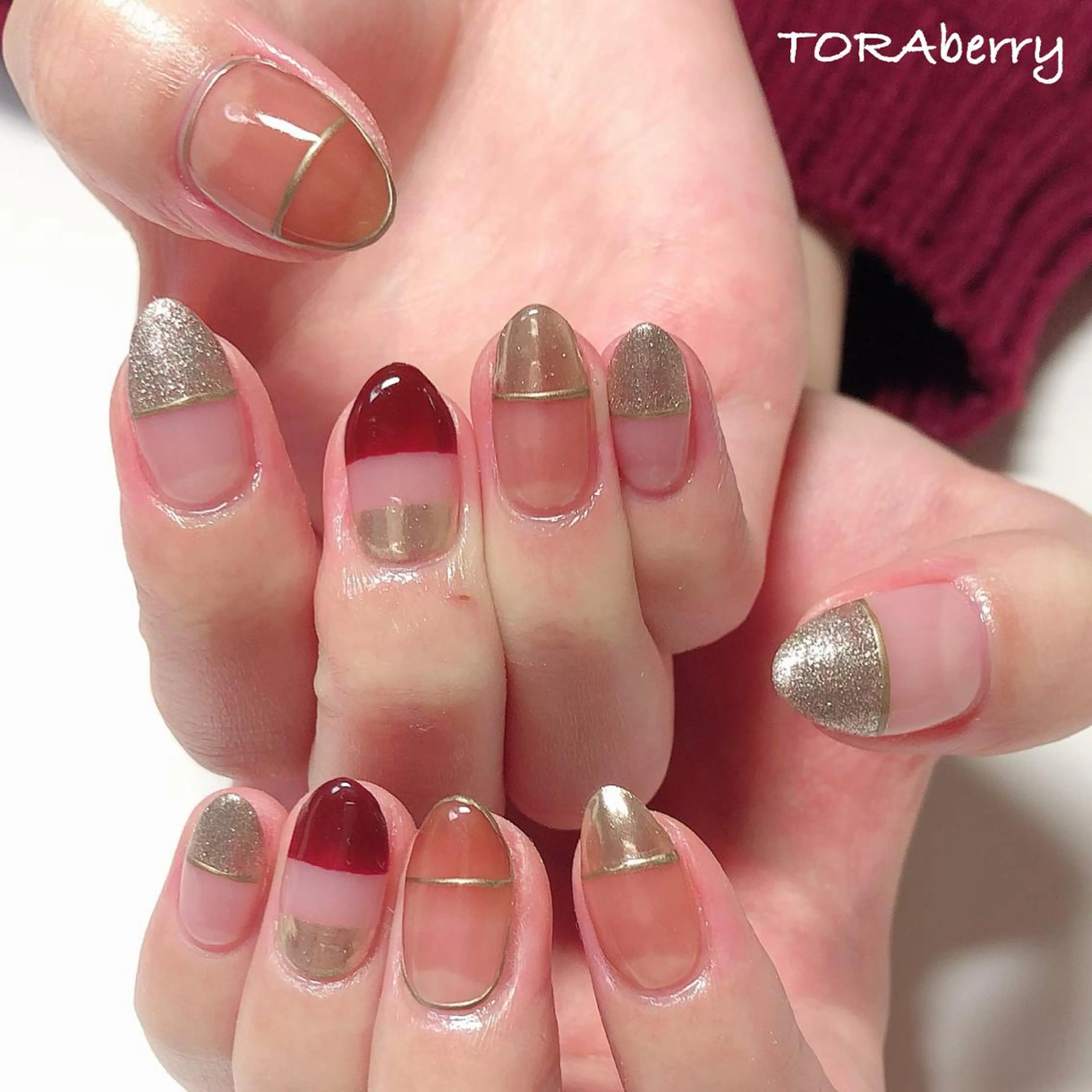 ネイル ハンドネイル ネイリスト なつみのネイルデザイン