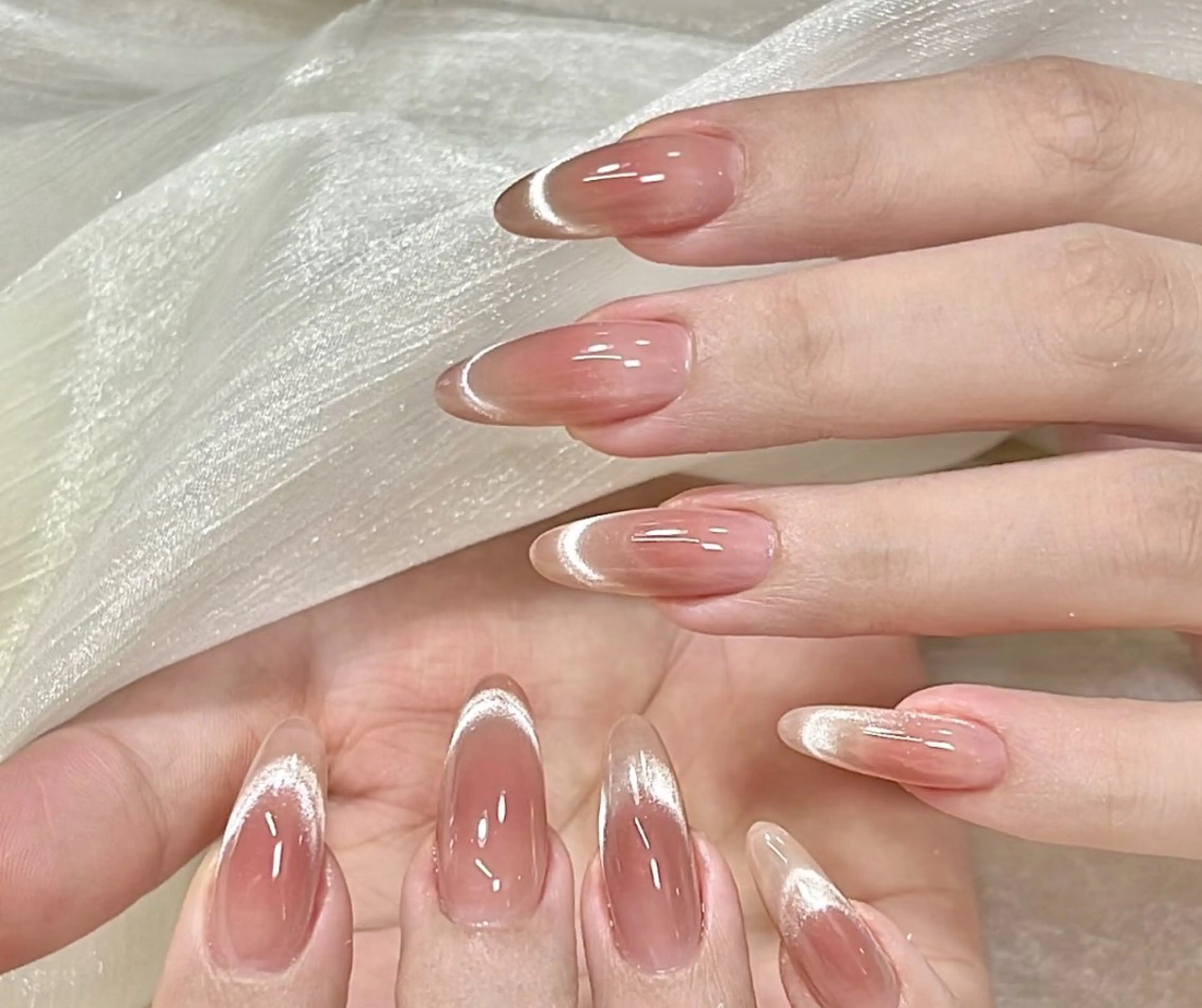 ネイル ハンドネイル ハンドケア 🍑 momo_nailのネイルデザイン