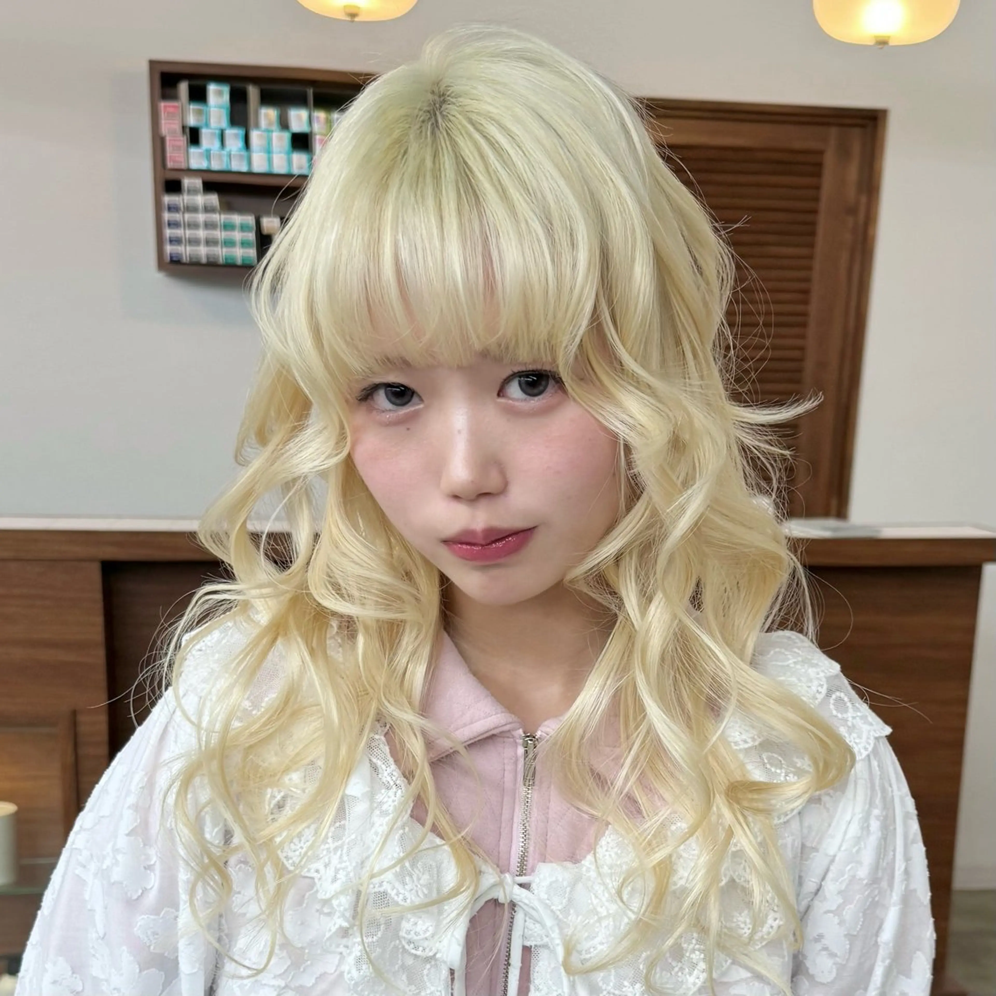 ロング カラー エクステモデル募集 💗大阪梅田/川上のヘアスタイル