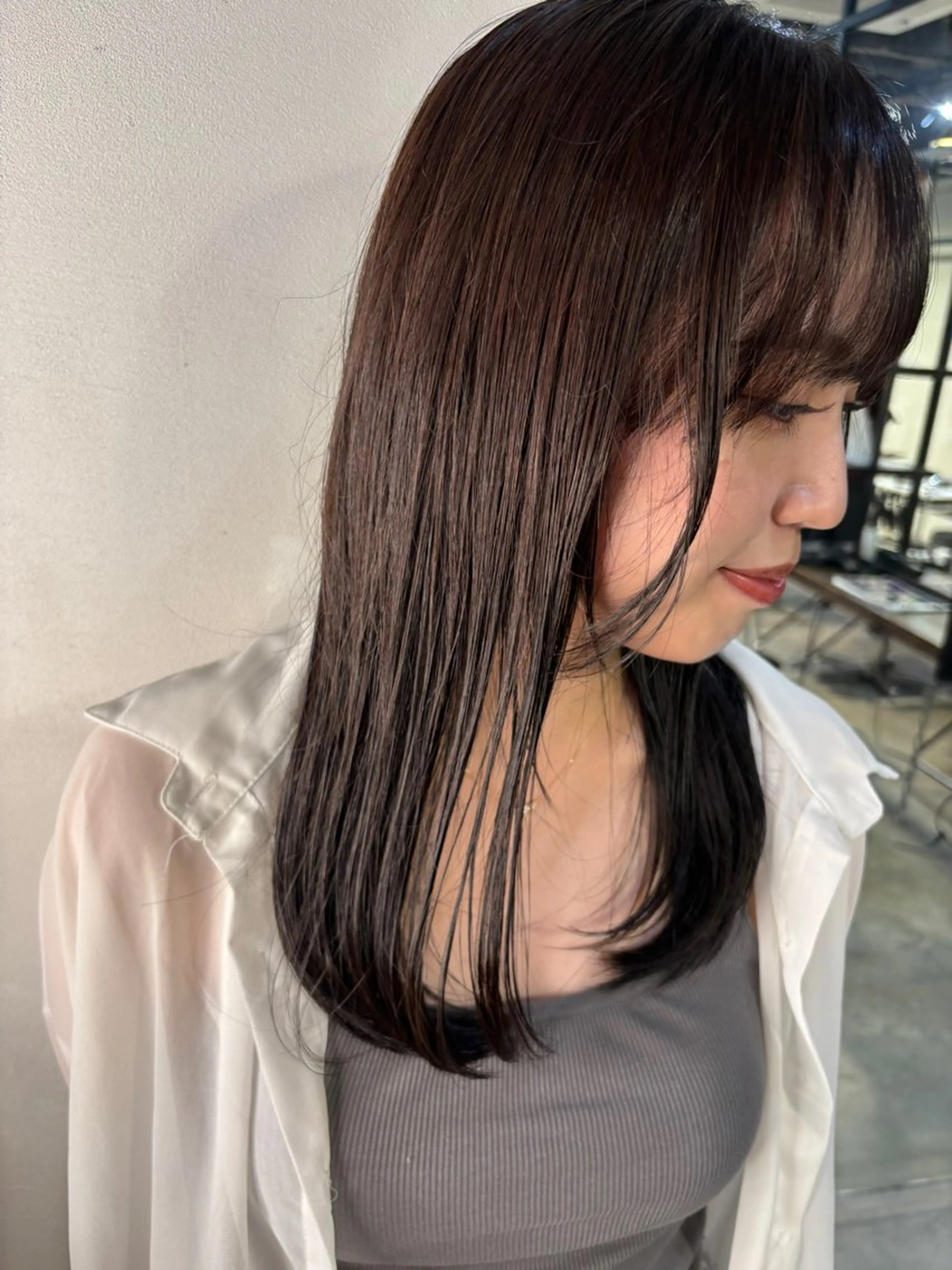 ｢‼️ミニモ限定51%off‼️｣カット＋カラー＋酸熱水素トリートメントの写真