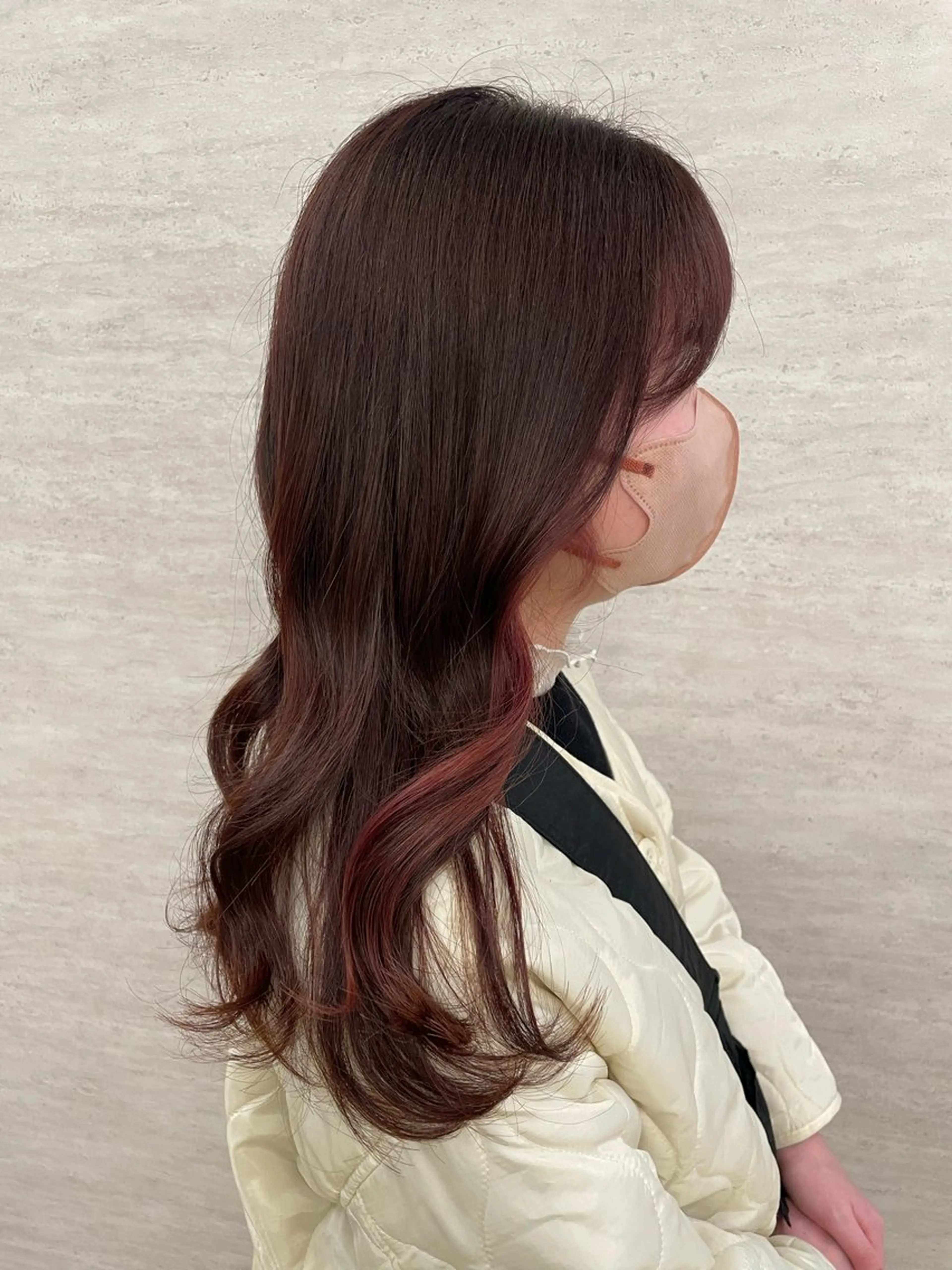 ロング カット ヘアカラー newi大分/ ヒメノシオリのヘアスタイル