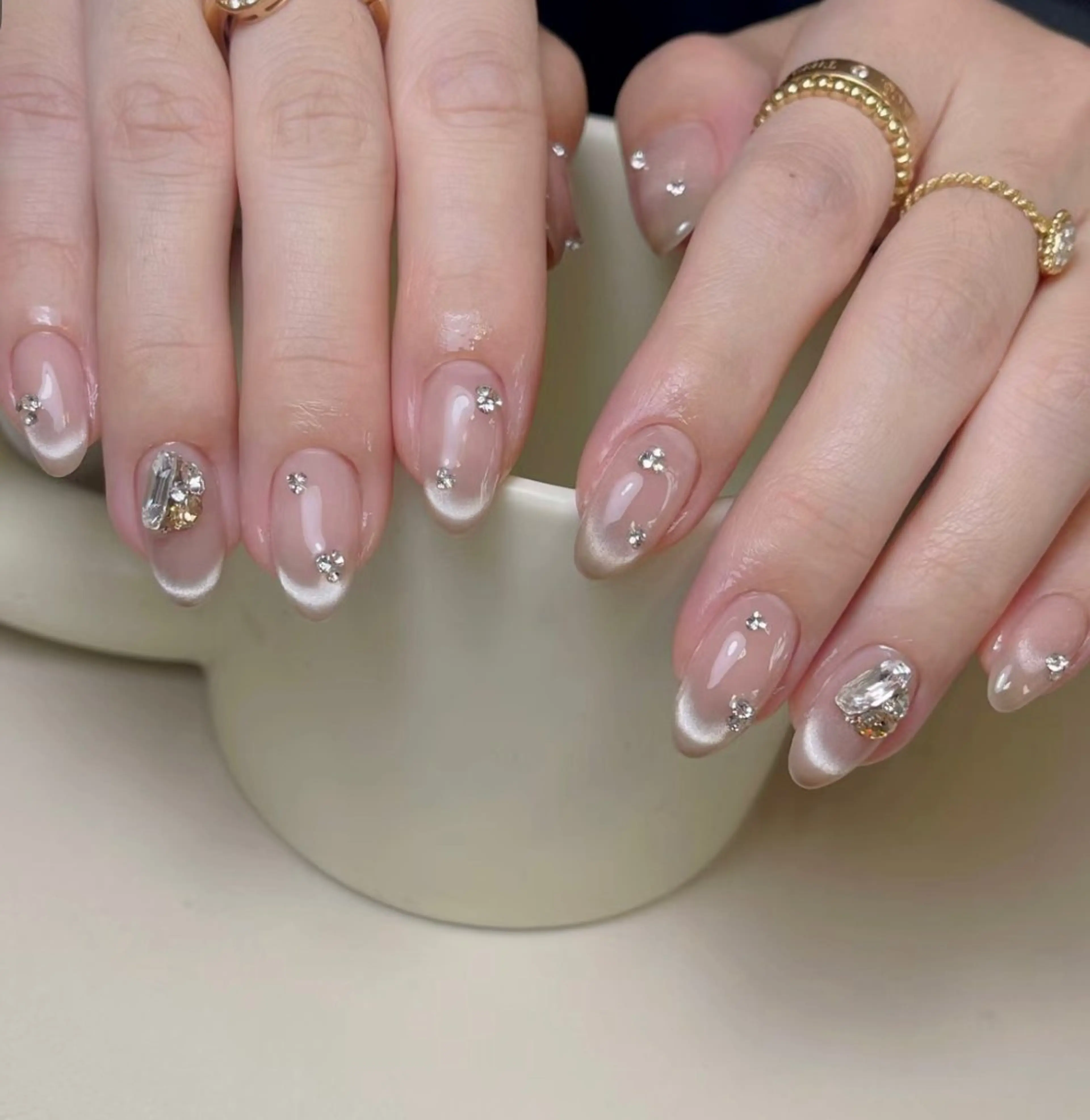 ネイル ハンドネイル ハンドケア 🍑 momo_nailのネイルデザイン