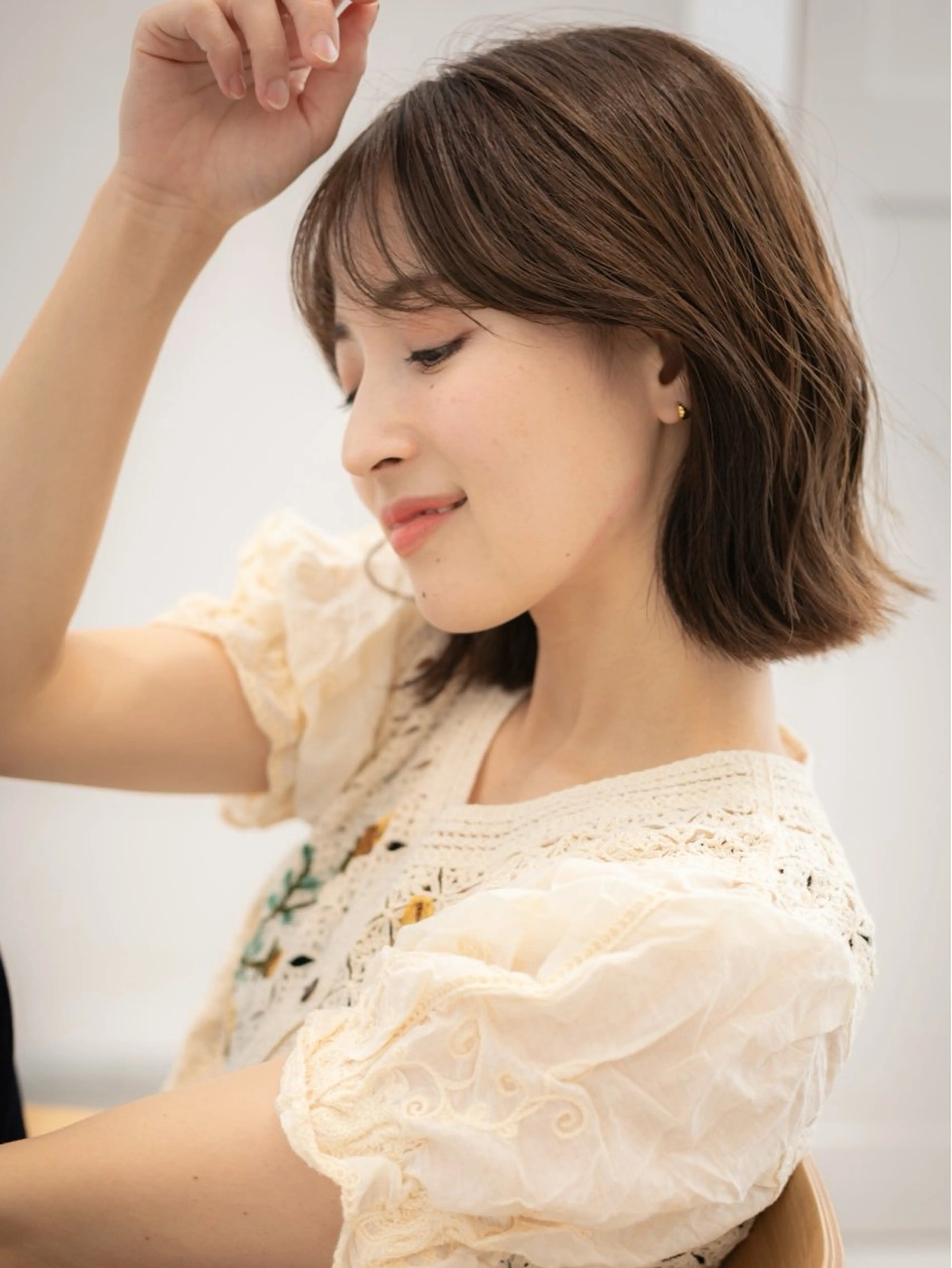 ショート 新沼 樹のヘアスタイル