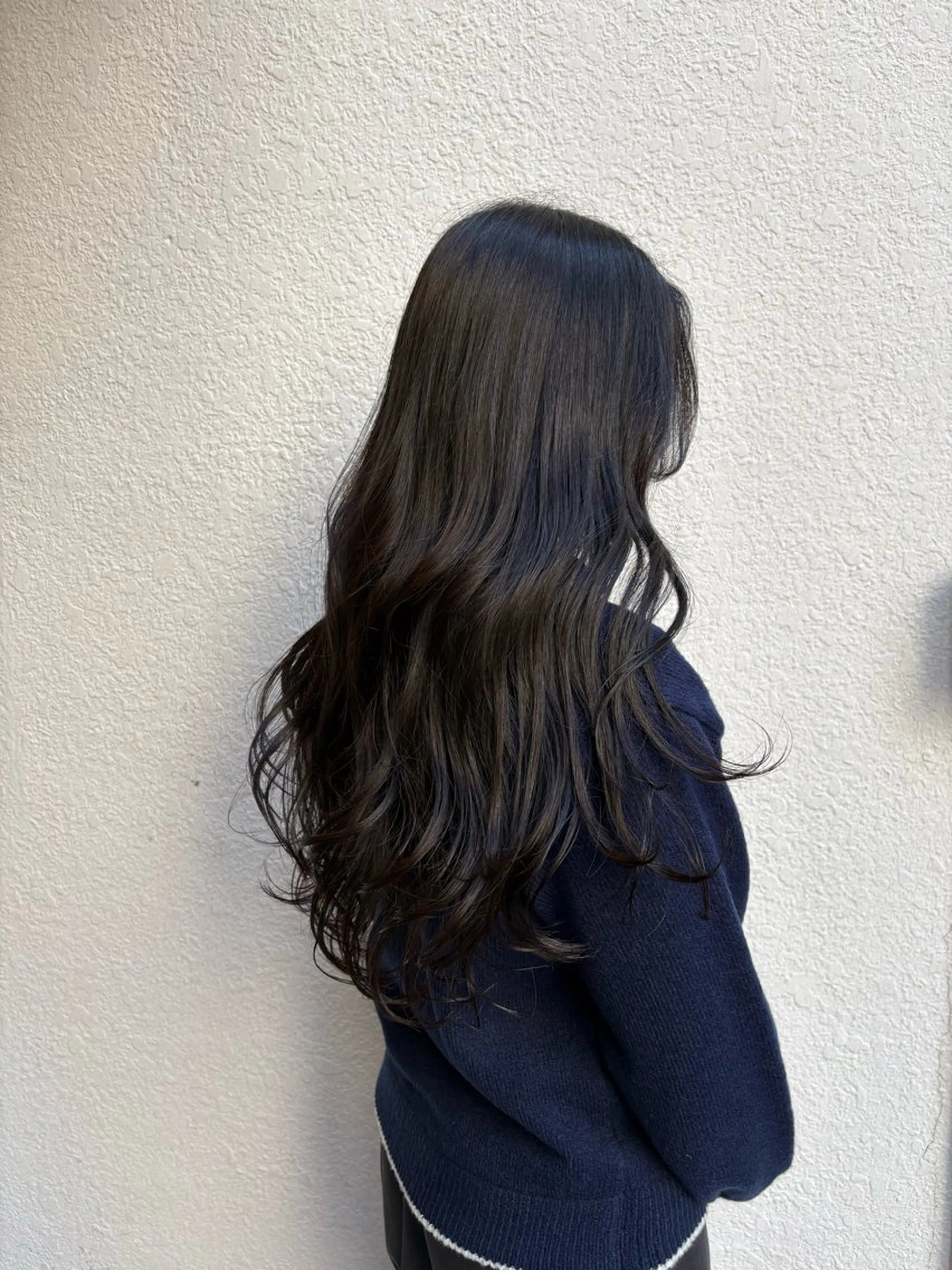 ロング カット ヘアカラー 透明感カラー♡はるか 髪質改善ボブレイヤーのヘアスタイル