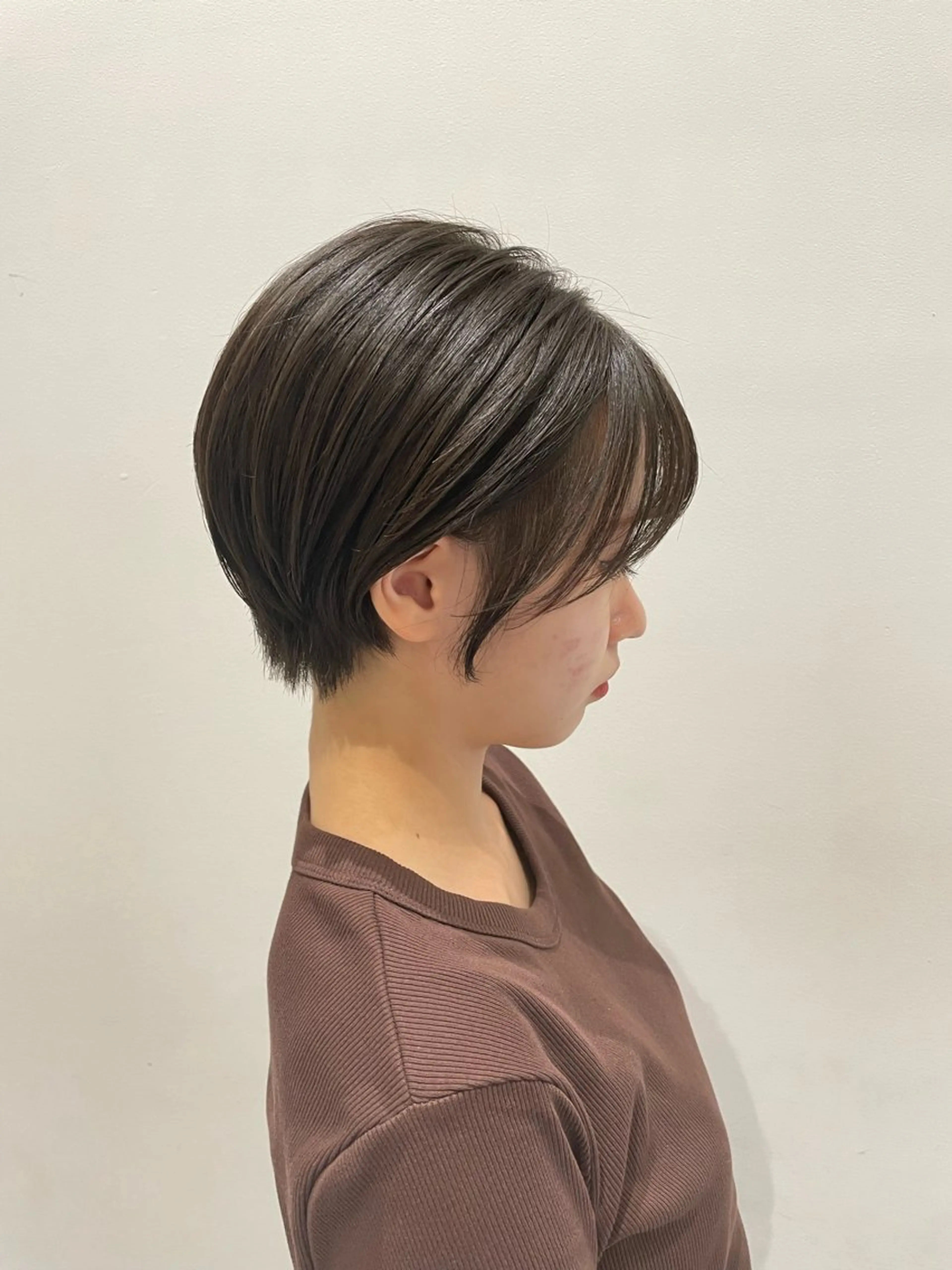 ショート 丸みショート ショートヘア 山本 佳奈のヘアスタイル