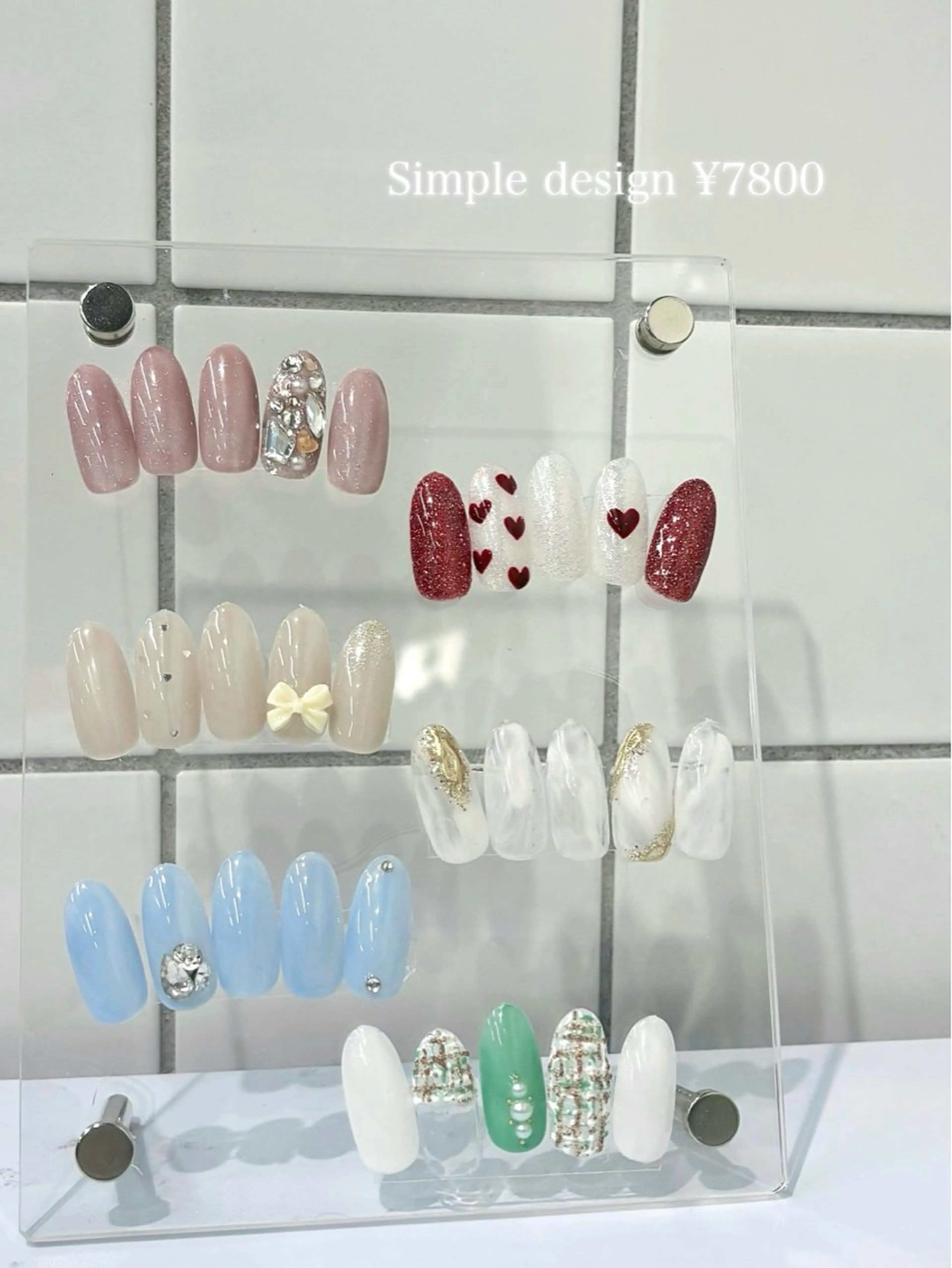 ネイル ハンドネイル eight横浜☁️ くまべのネイルデザイン