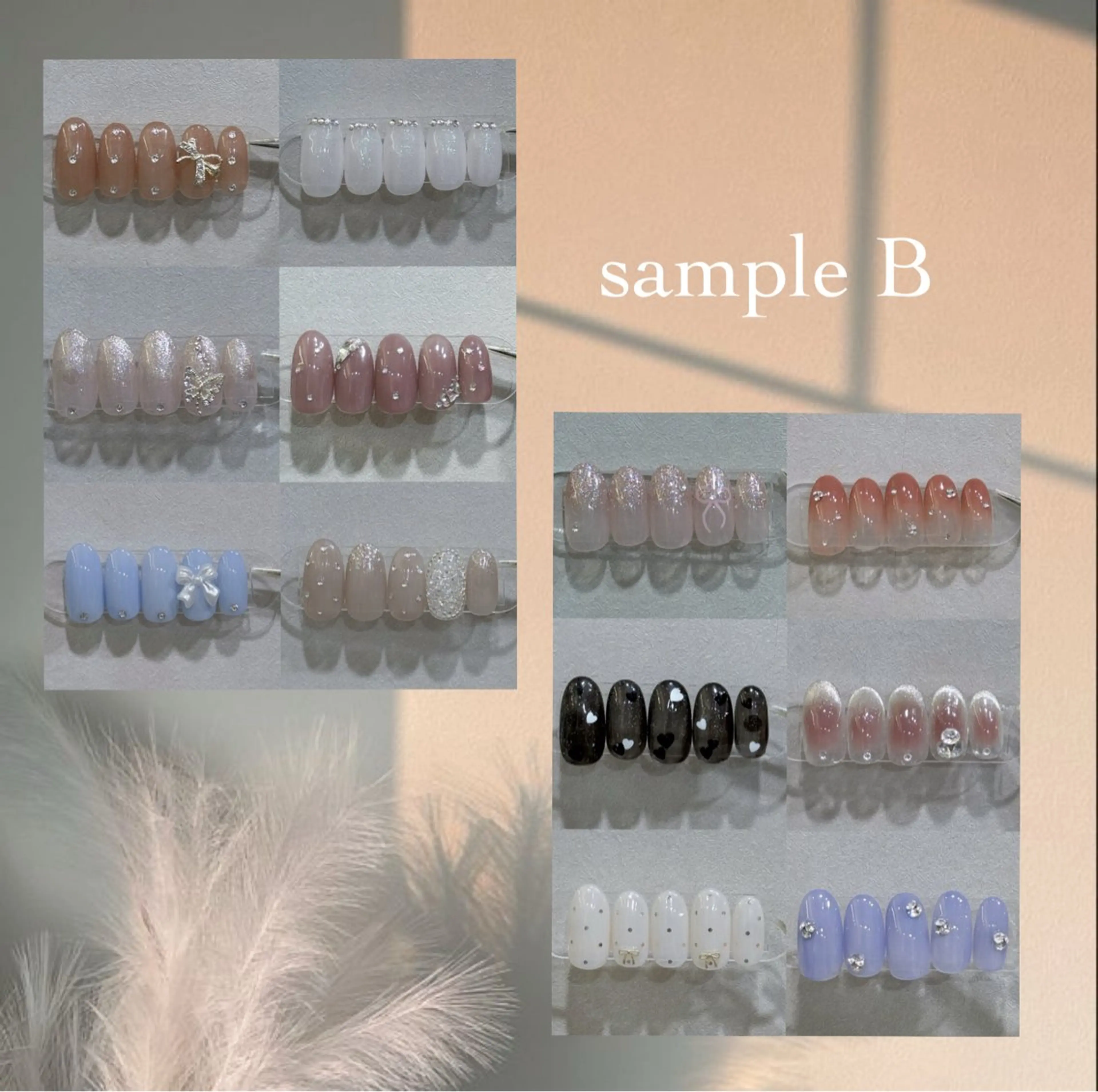 ネイル ハンドネイル 韓国ネイル/ワンホン ネイル🎀表参道3分のネイルデザイン