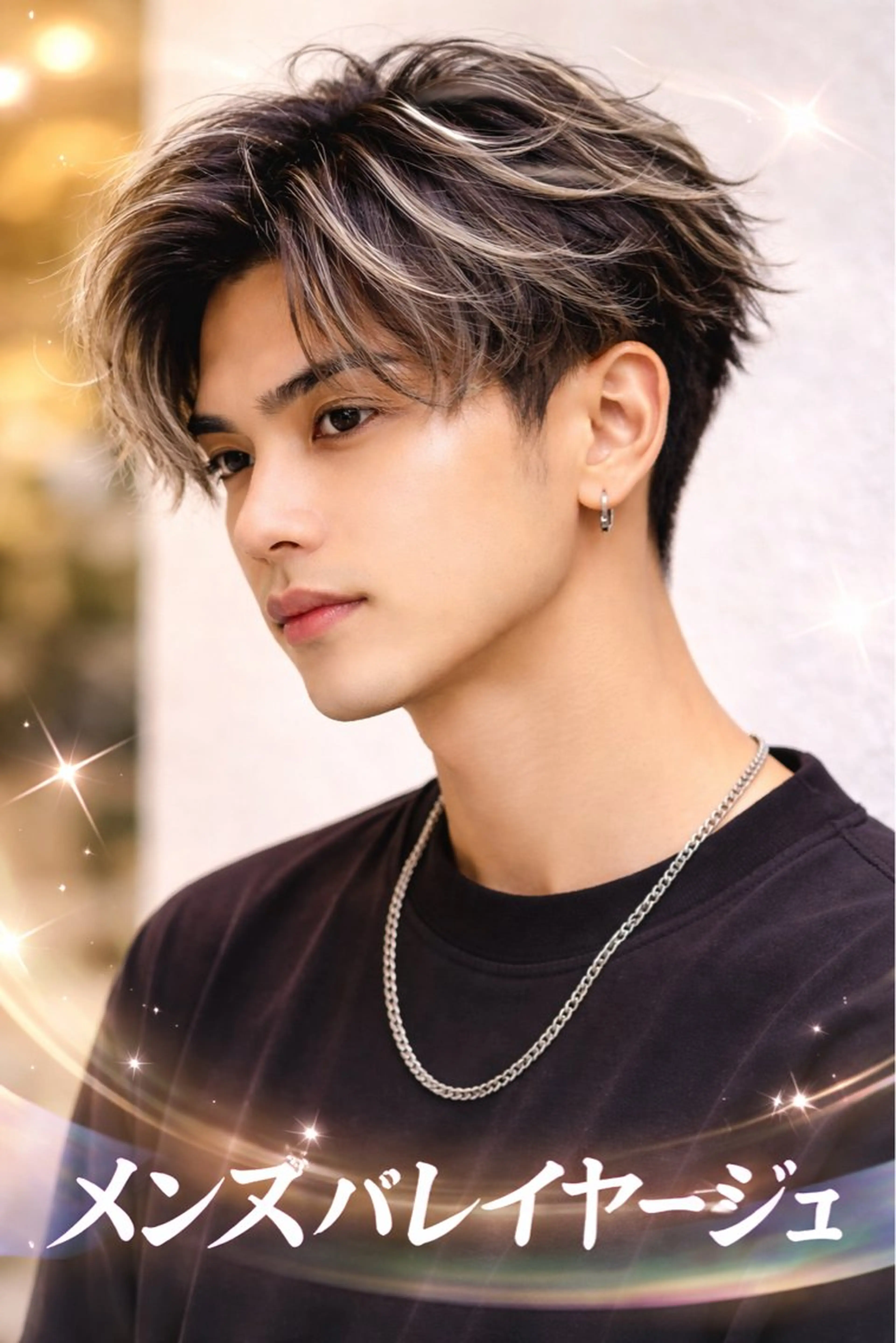 1日2名様限定✨メンズバレイヤージュ✨ブリーチ1回でする為、ご希望の色味がブリーチ2回必要な場合は＋¥5500の写真