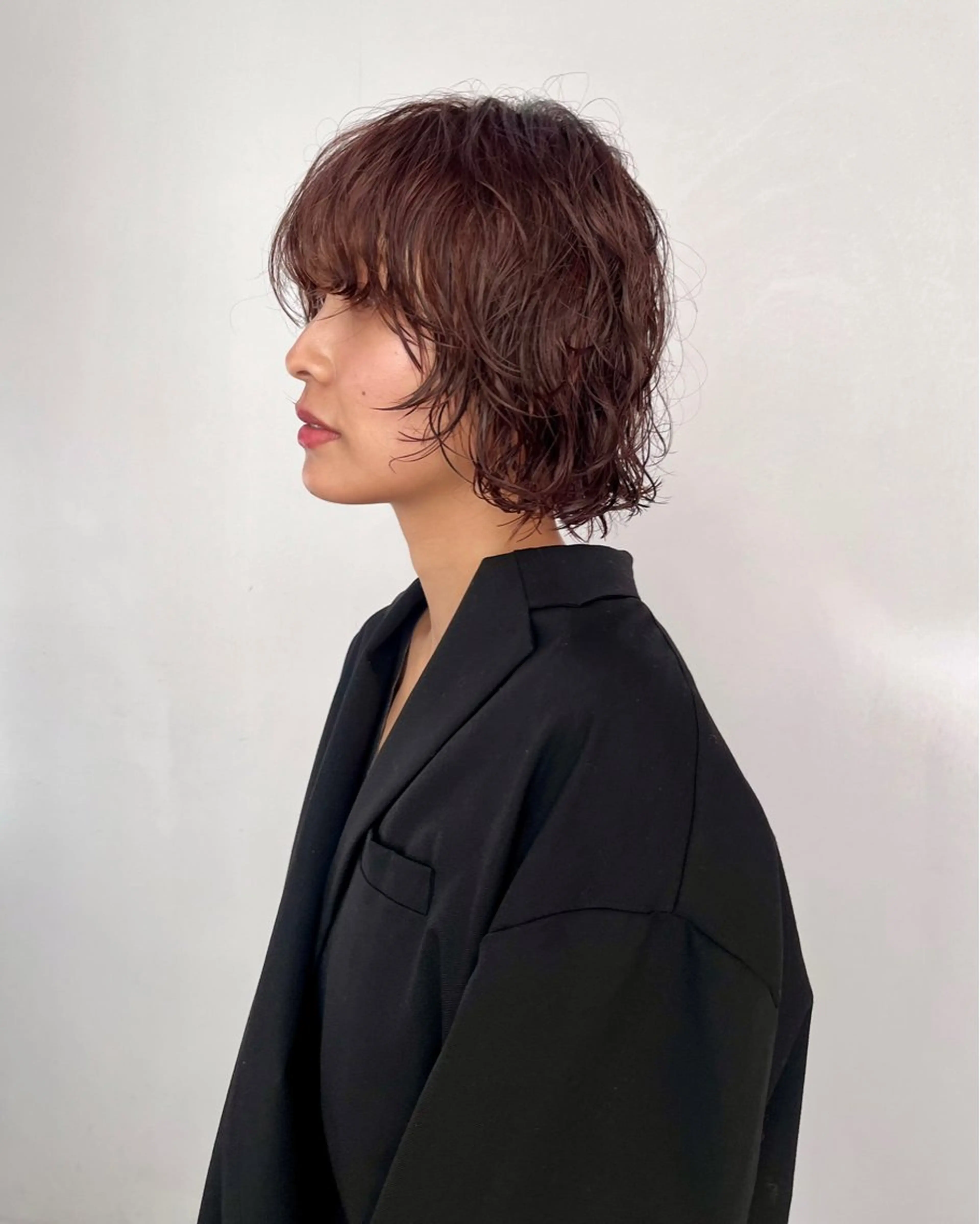 【1番人気☝️】カット＋ケアパーマ+トリートメント🌱【朝楽でオシャレに✨】の写真