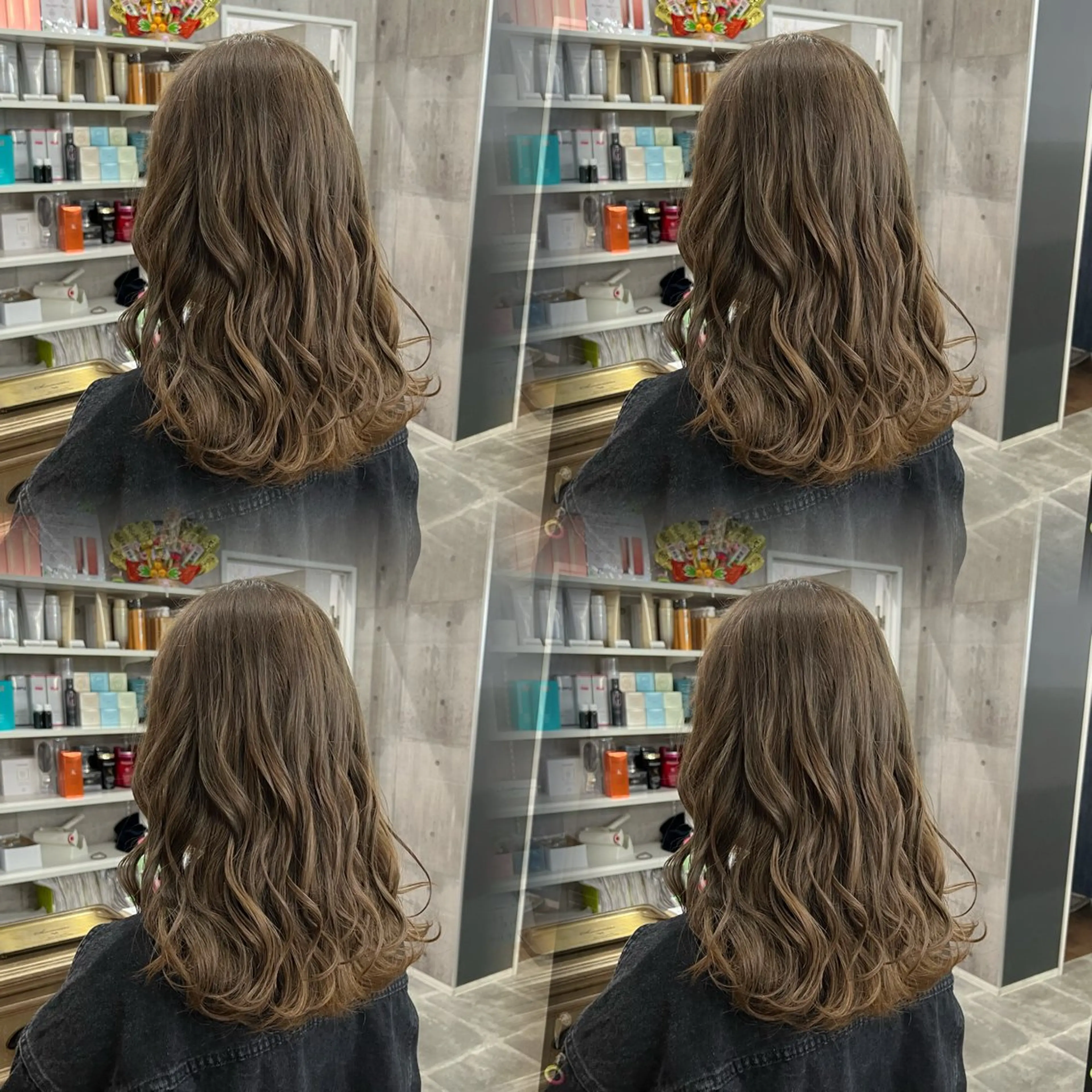 【ダメージを感じない🎀】🫧似合わせカット➕艶カラー➕極潤4ステップTr🫧最高級な艶と髪質までこだわりたい方へ🕊✨の写真