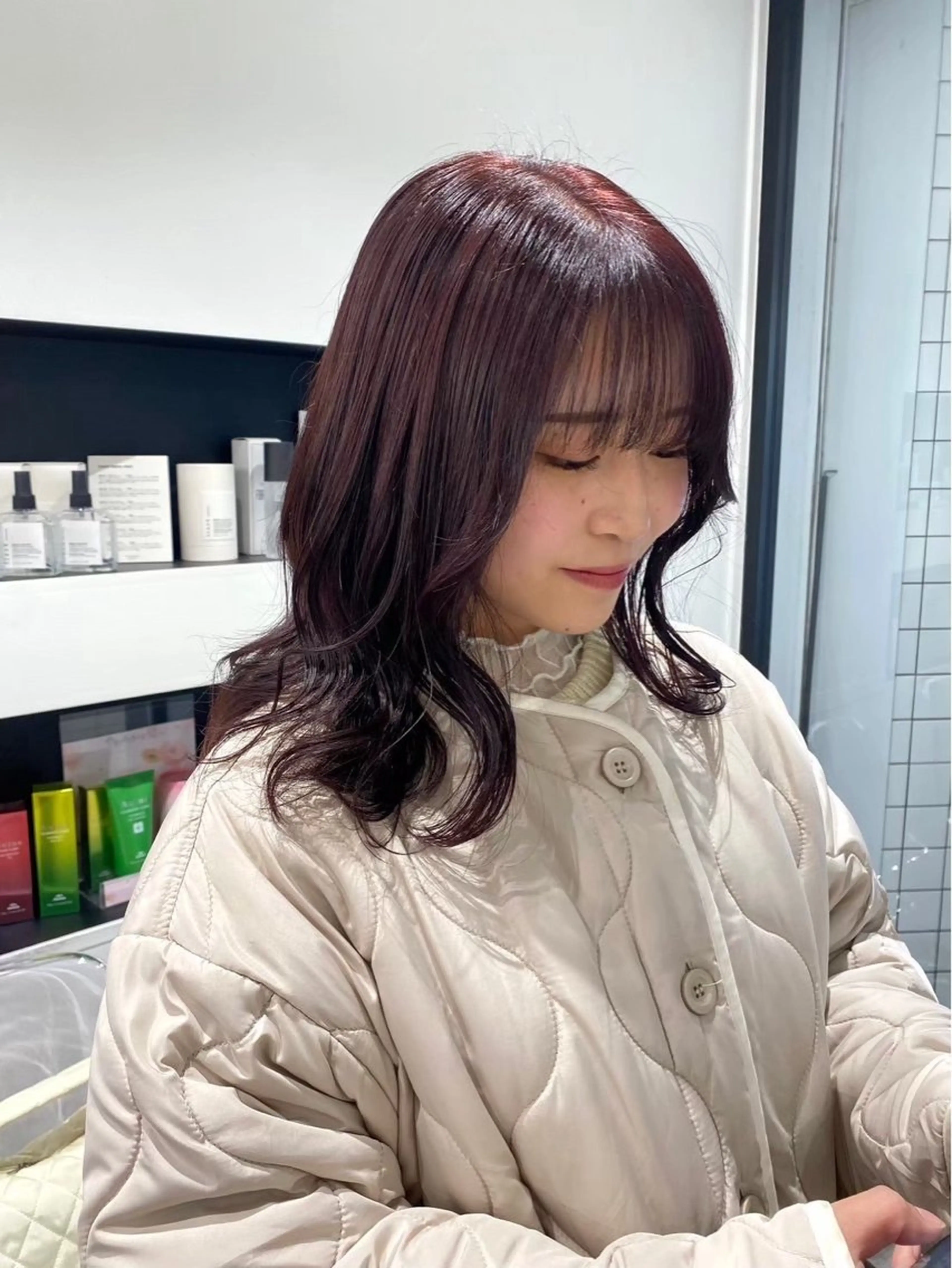 カラー ヘアカラー ルイ☆【ボブ/メンズ /酸性ストレート】のヘアスタイル