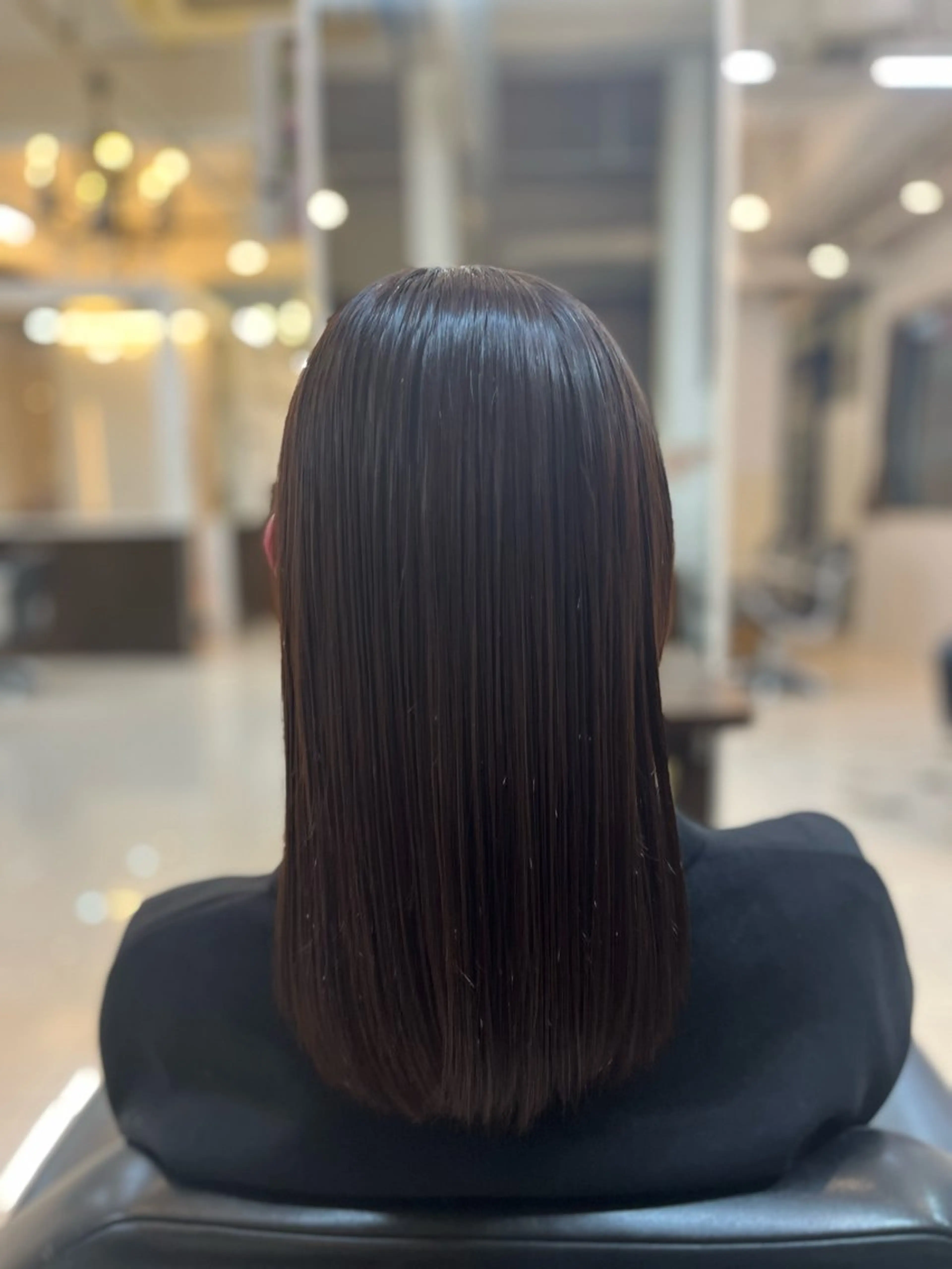 セミロング ピンクブラウン トリートメント カット ヘアカラー 🍒 SANA🍒のヘアスタイル