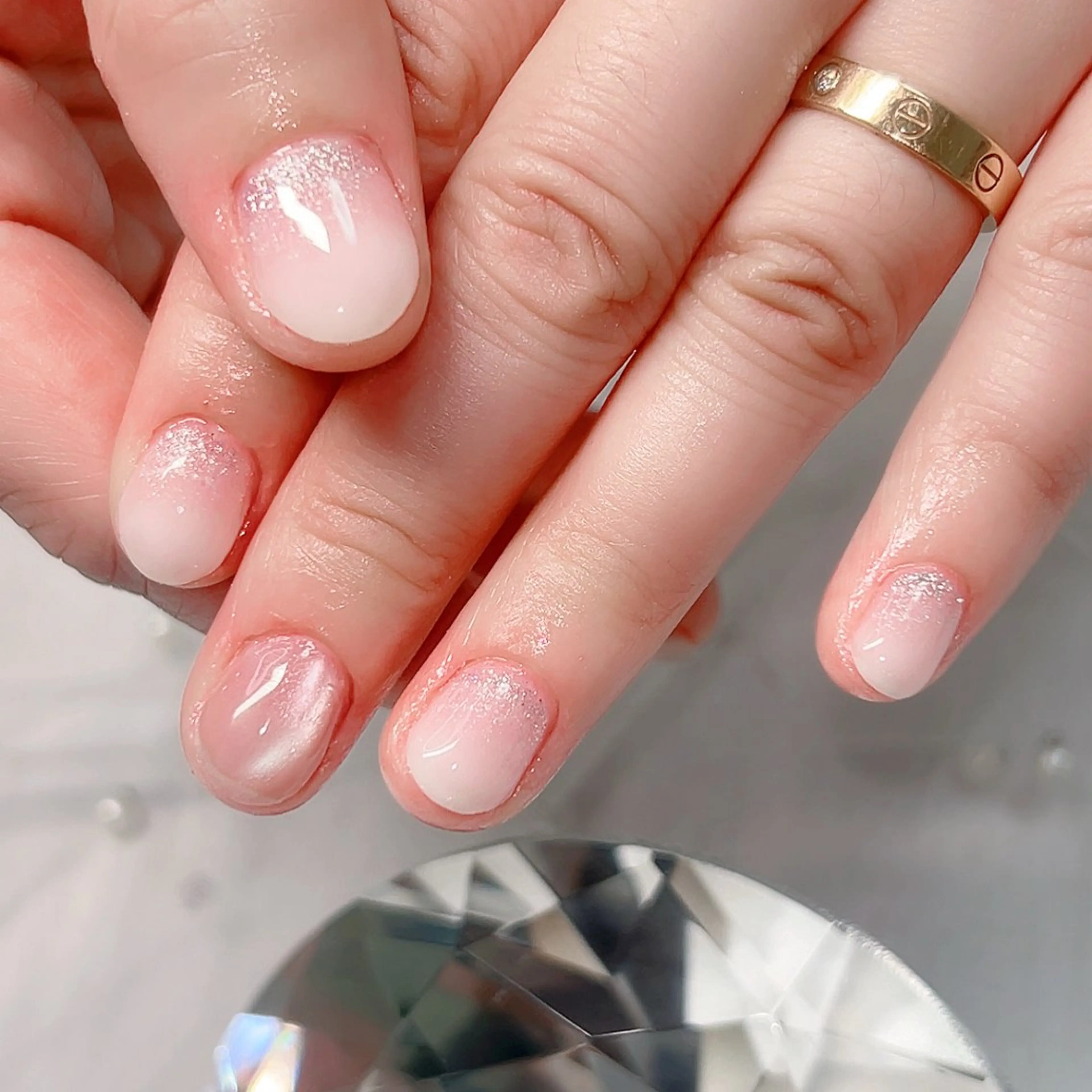 ネイル フットネイル ラメ(グリッター) マグネットネイル ミラーネイル ハンドネイル Cute Tips nailのネイルデザイン