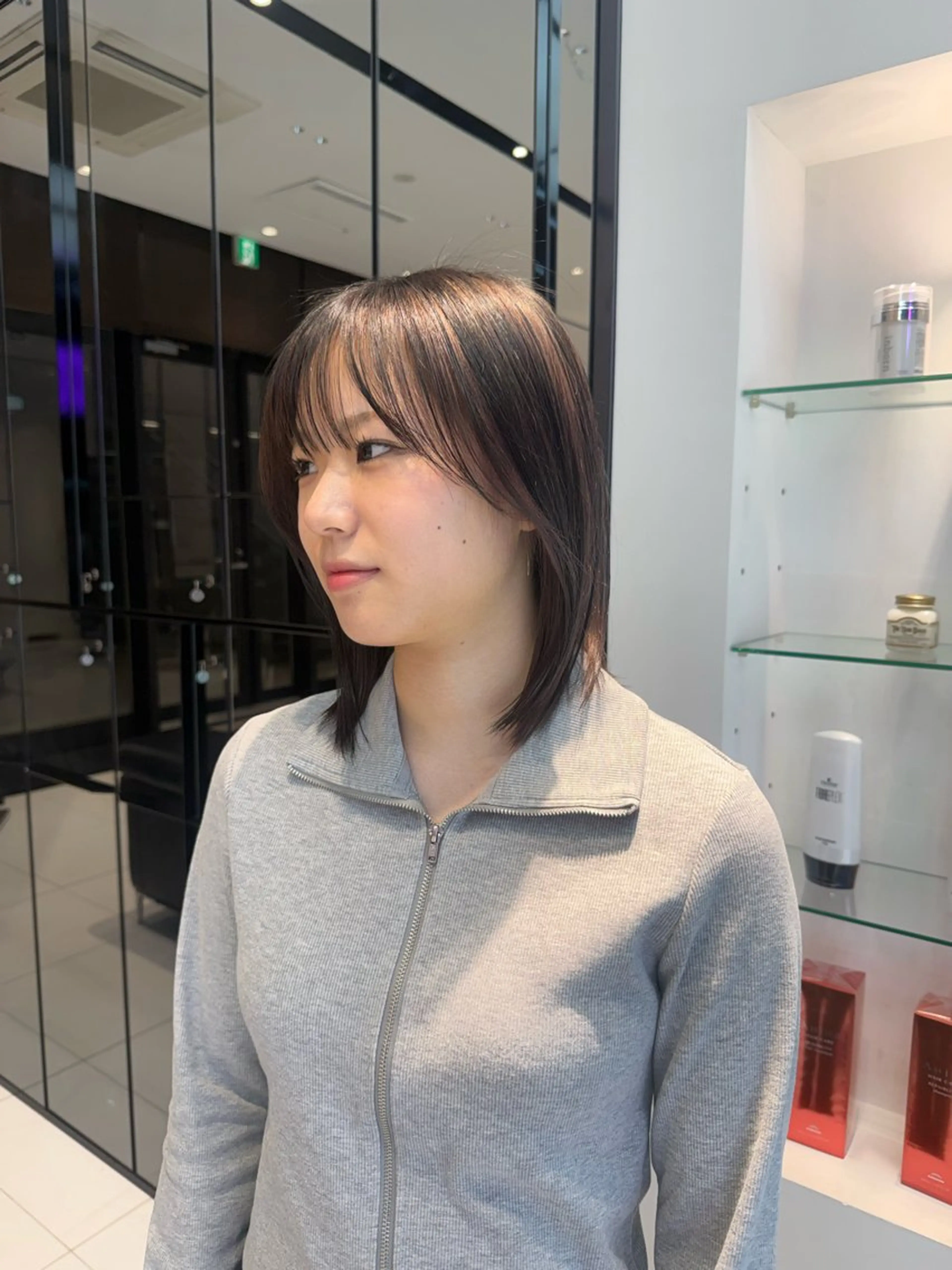 ミディアム ヘアカラー keen吉祥寺🐆 レイヤー/NAO🩶のヘアスタイル