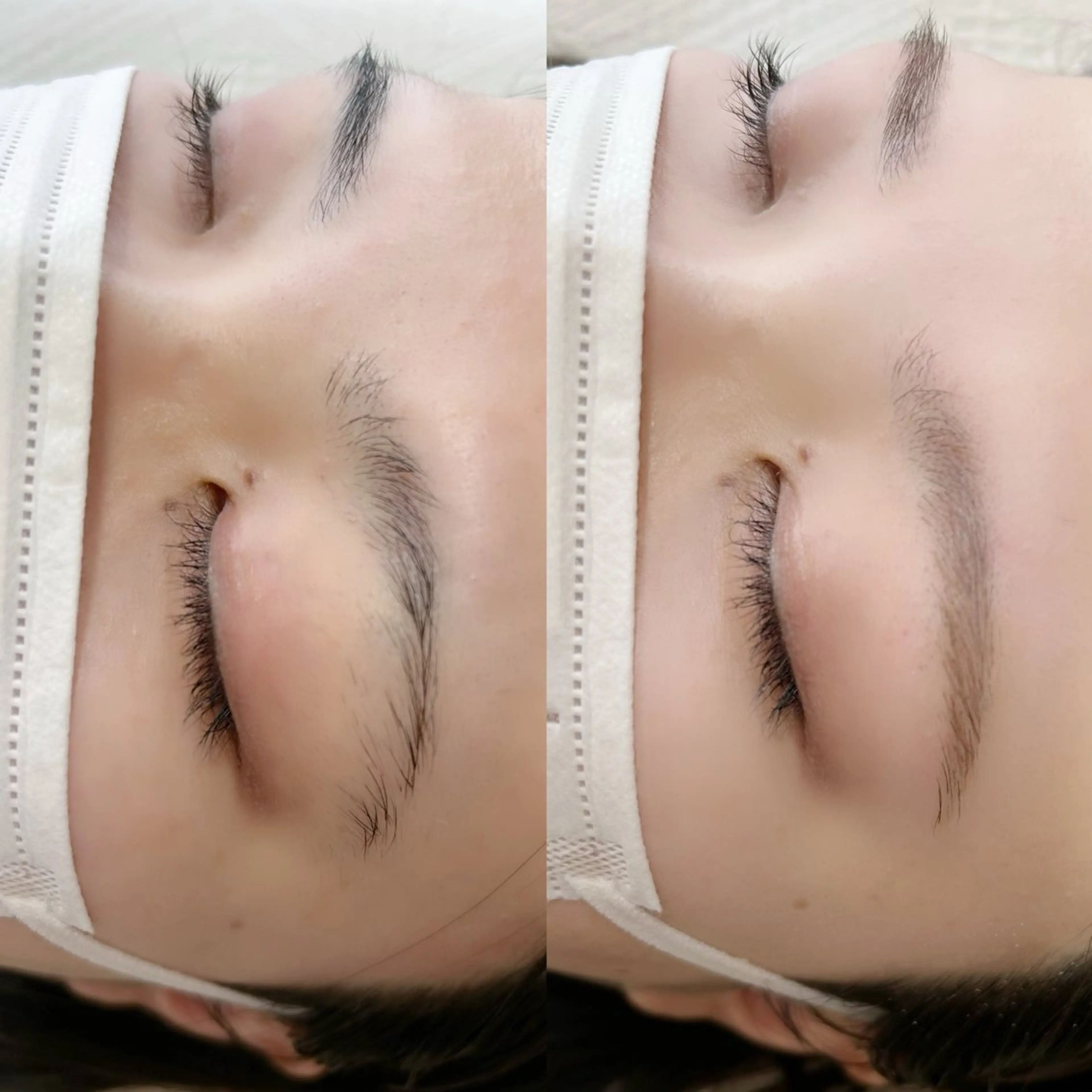 アイブロウ ワックス脱毛 via クマガイの眉毛・アイブロウイメージ