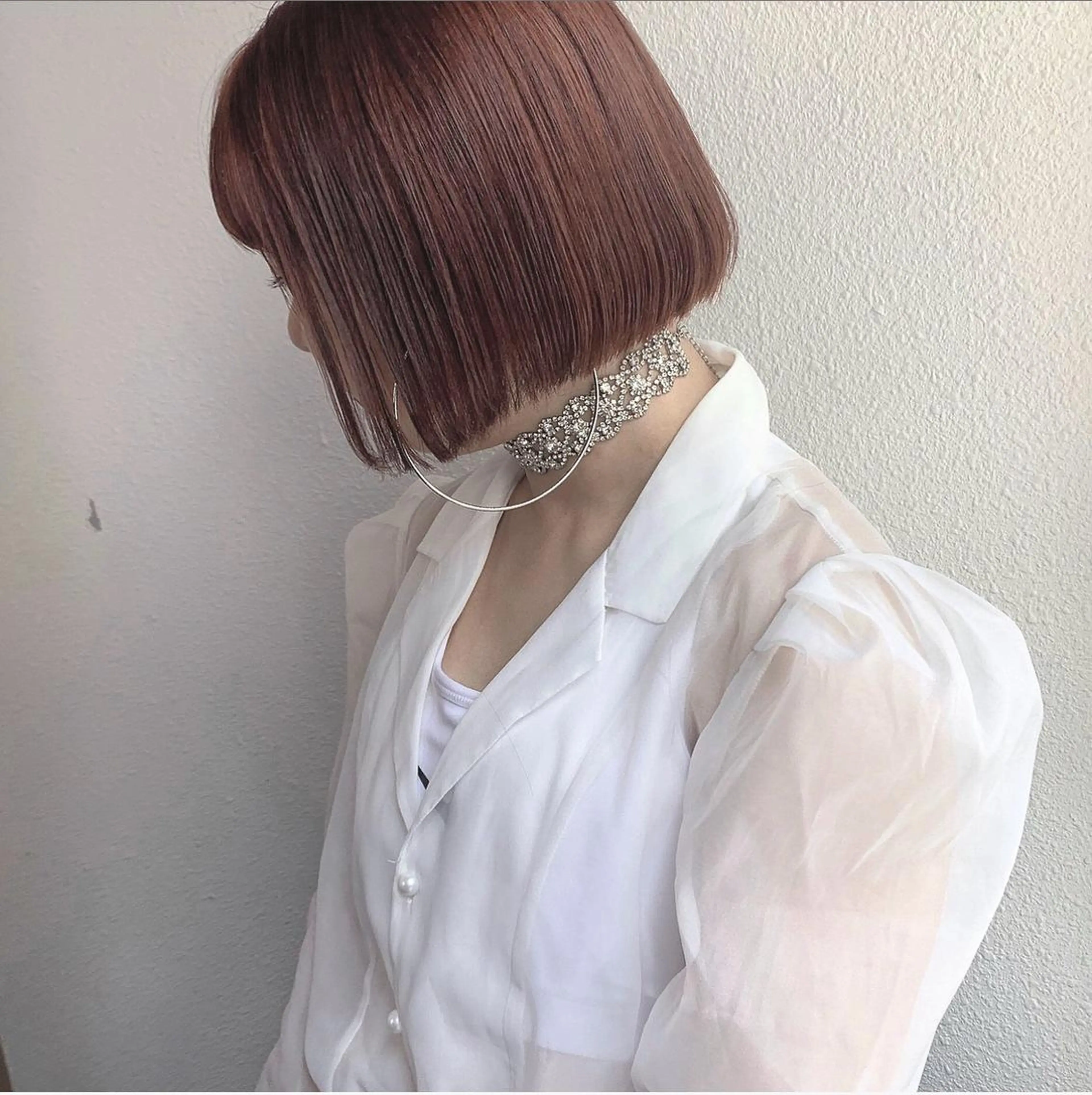 カラー yui/ layer cutのヘアスタイル