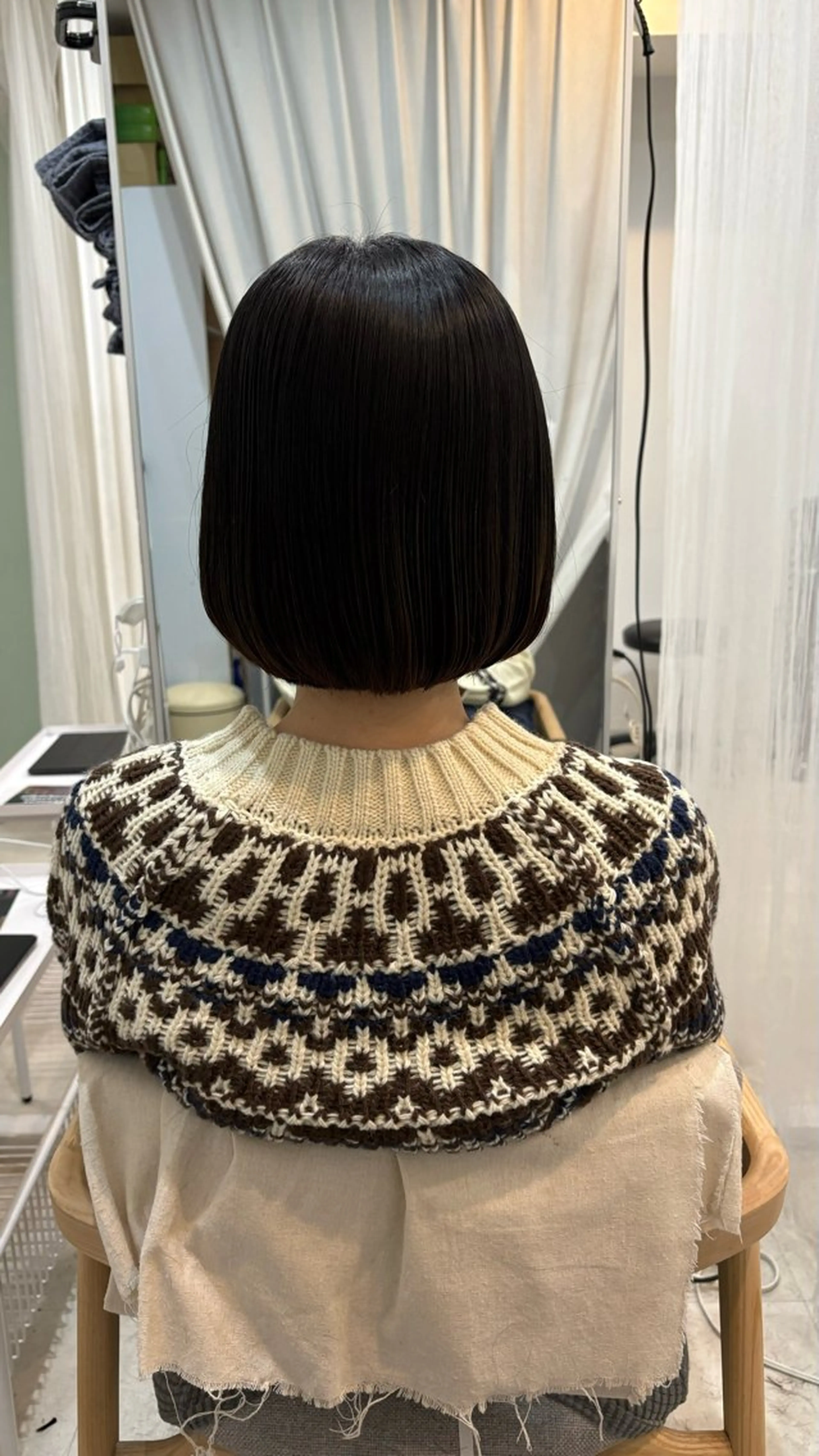 ショート カット トリートメント 藤掛 桜子のヘアスタイル