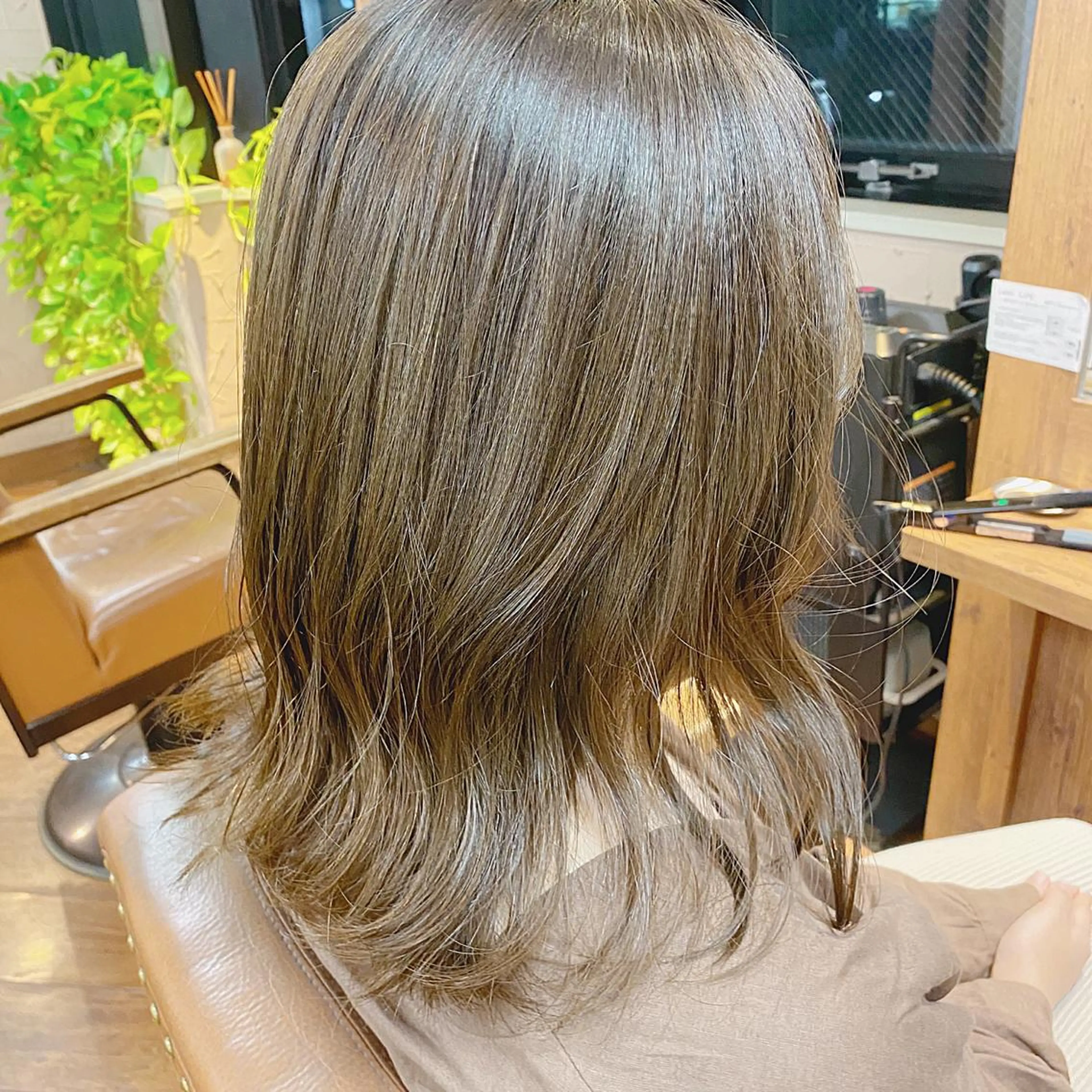 セミロング カラー いわい せよりのマツエク・マツパデザイン