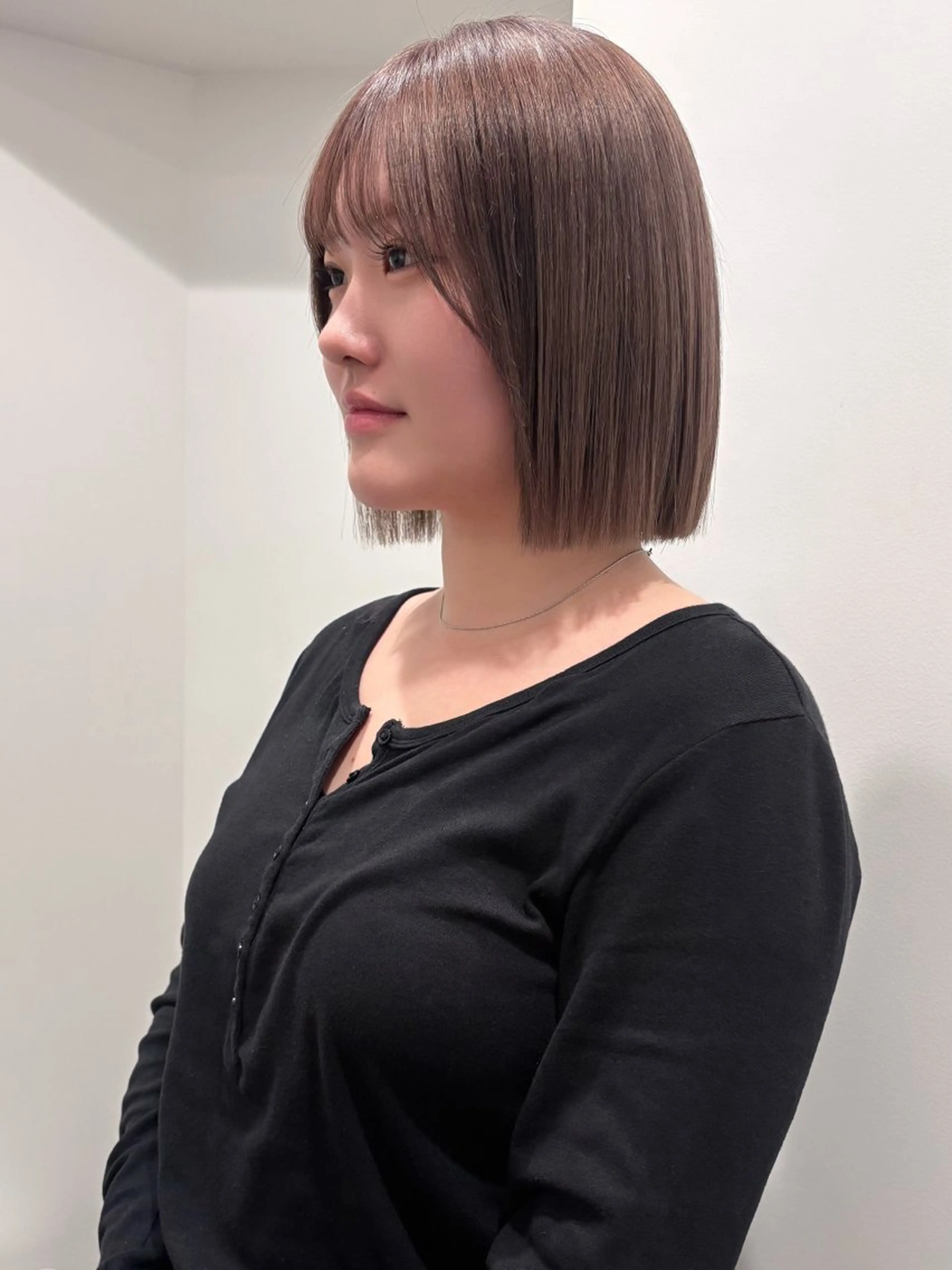 ショート ヘアカラー Laff所属・新宿/ボブ/レイヤー 縮毛矯正/SACHIのヘアスタイル