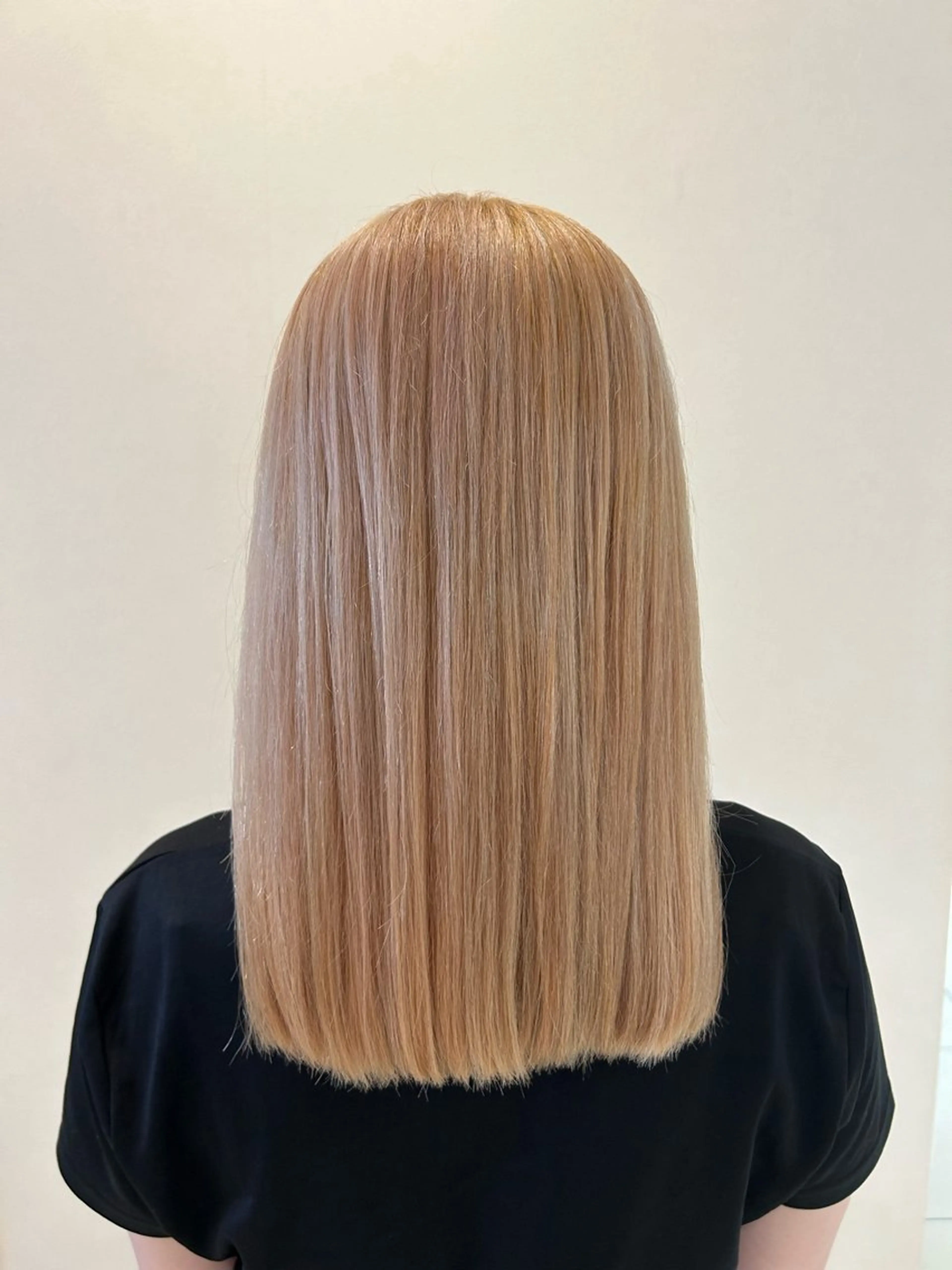 セミロング カラー ヘアカラー トリートメント Ayano 🫧のヘアスタイル