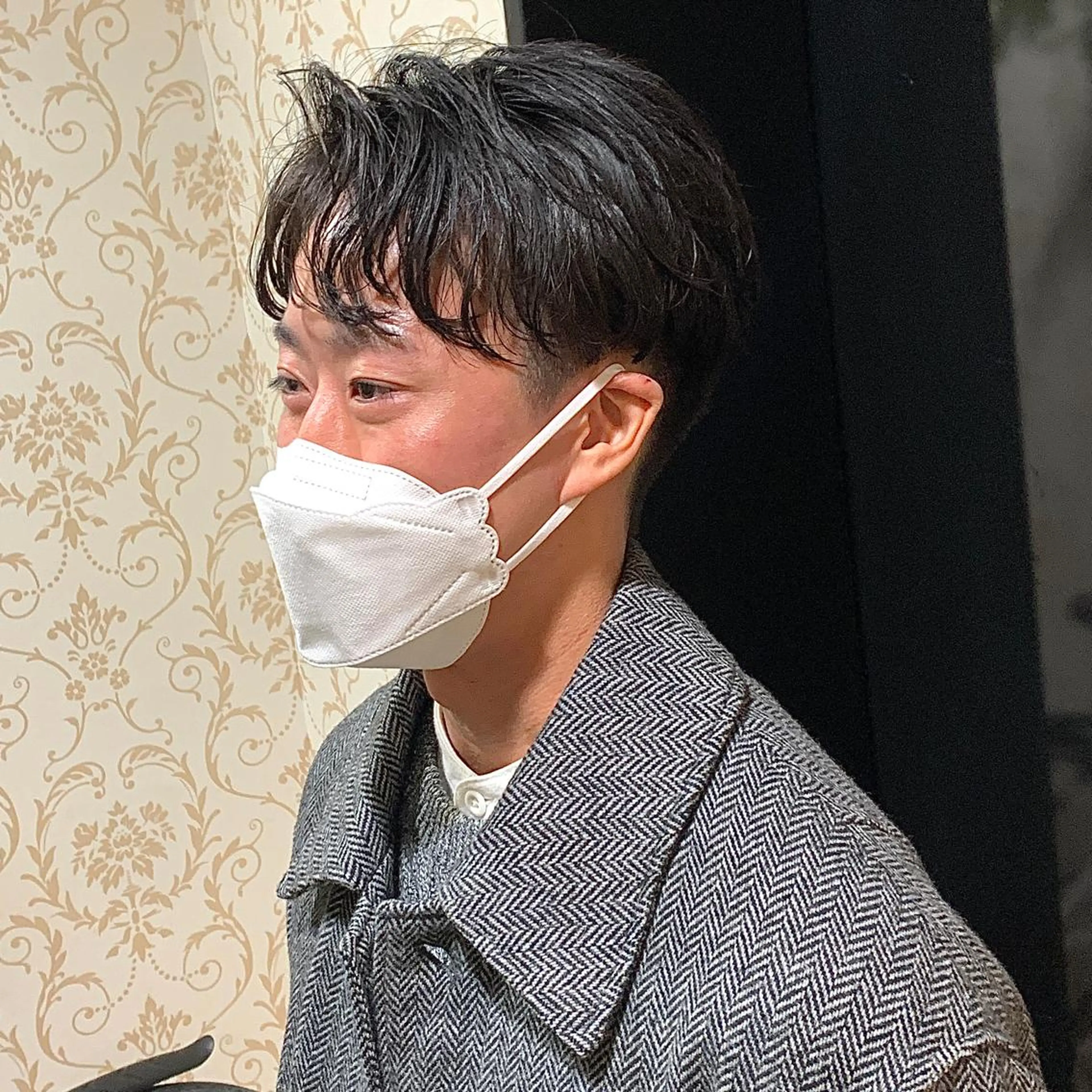 パーマ メンズ カルマパーマ メンズ韓国風 マッシュ メンズパーマ スペインカール メンズパーマ&メンズ 縮毛矯正/平野/渋谷のヘアスタイル