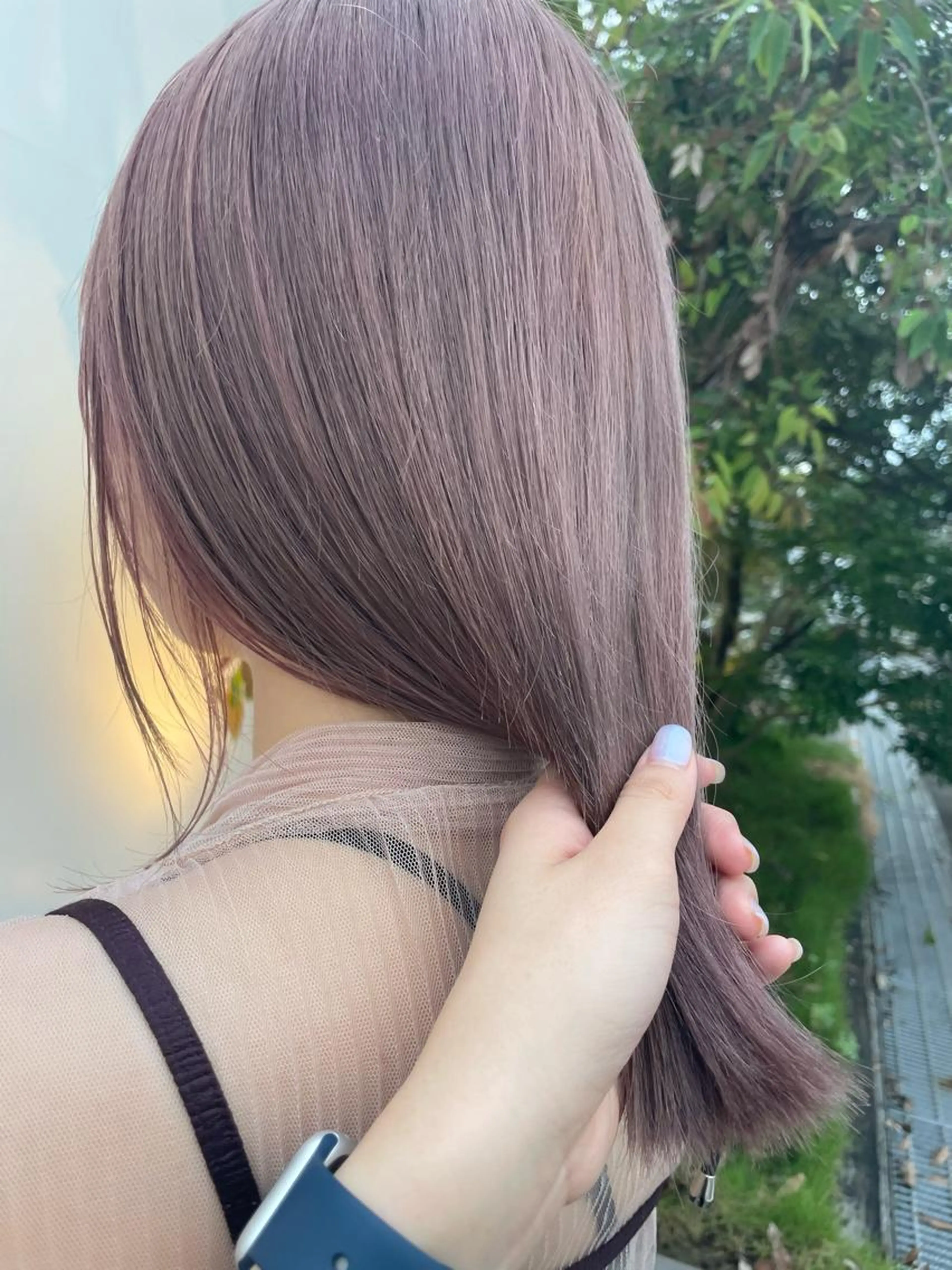 ケアブリーチダブルカラーの写真