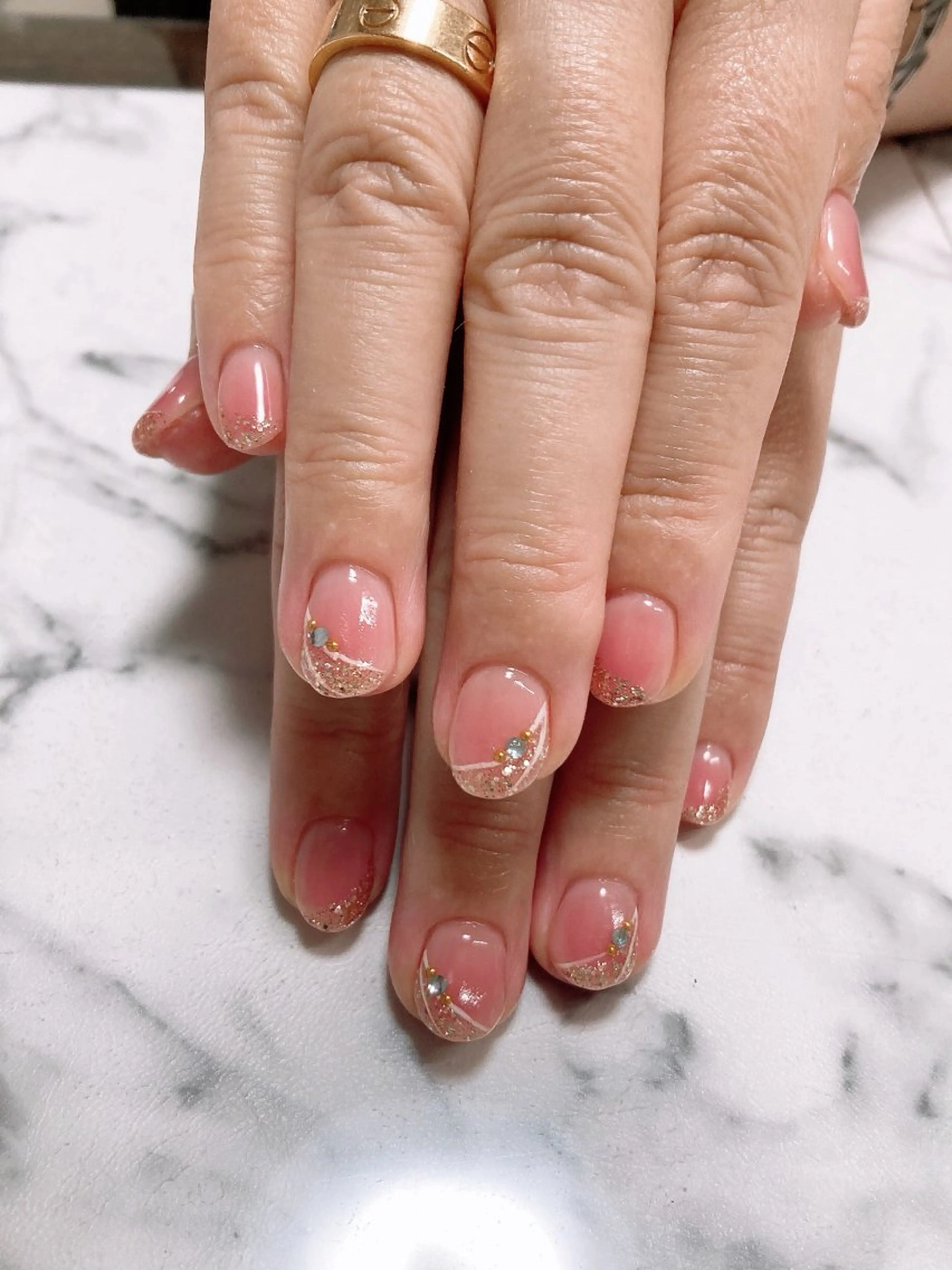 ネイル ハンドネイル 古川 里美のネイルデザイン