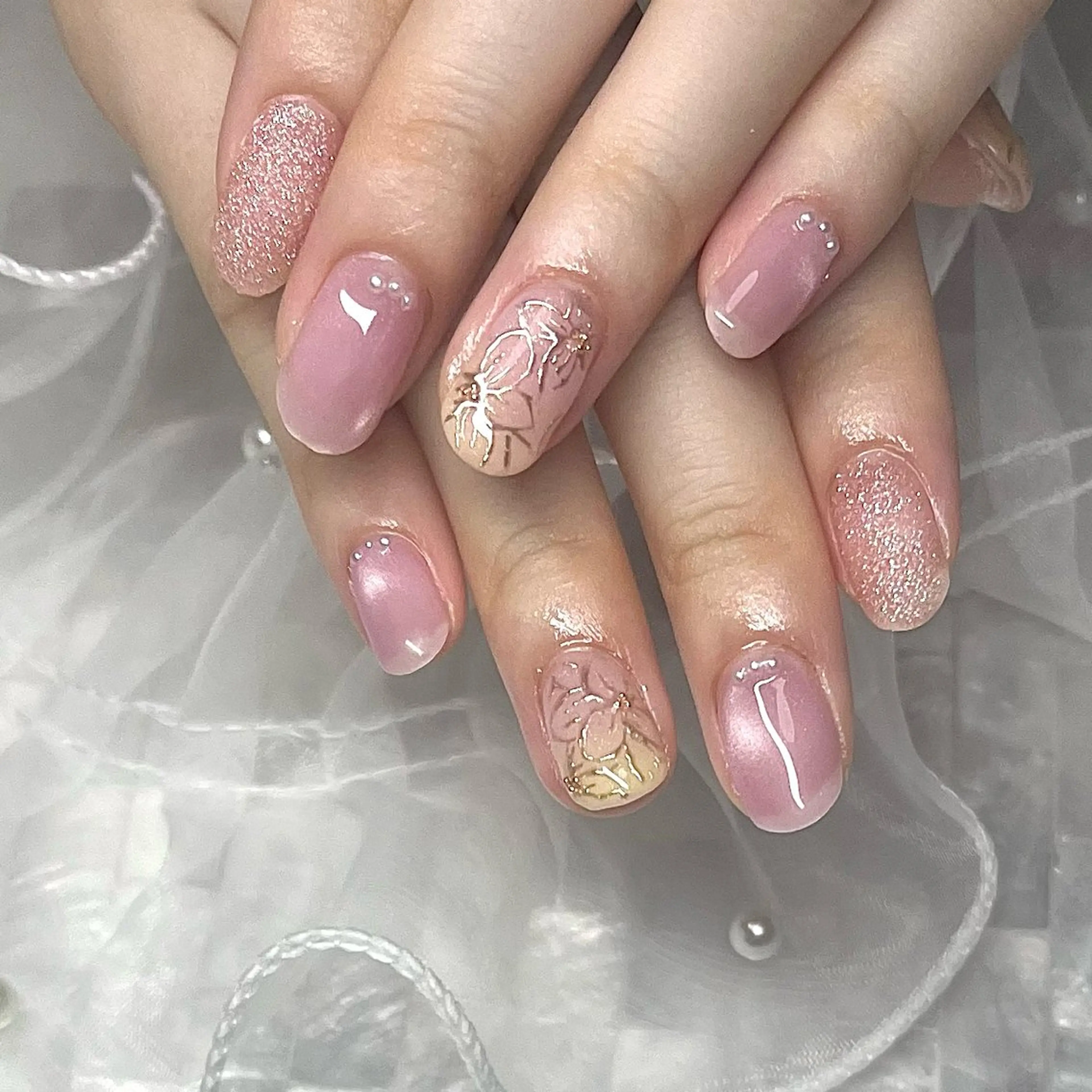 ネイル ハンドネイル Nail salon Merryのネイルデザイン