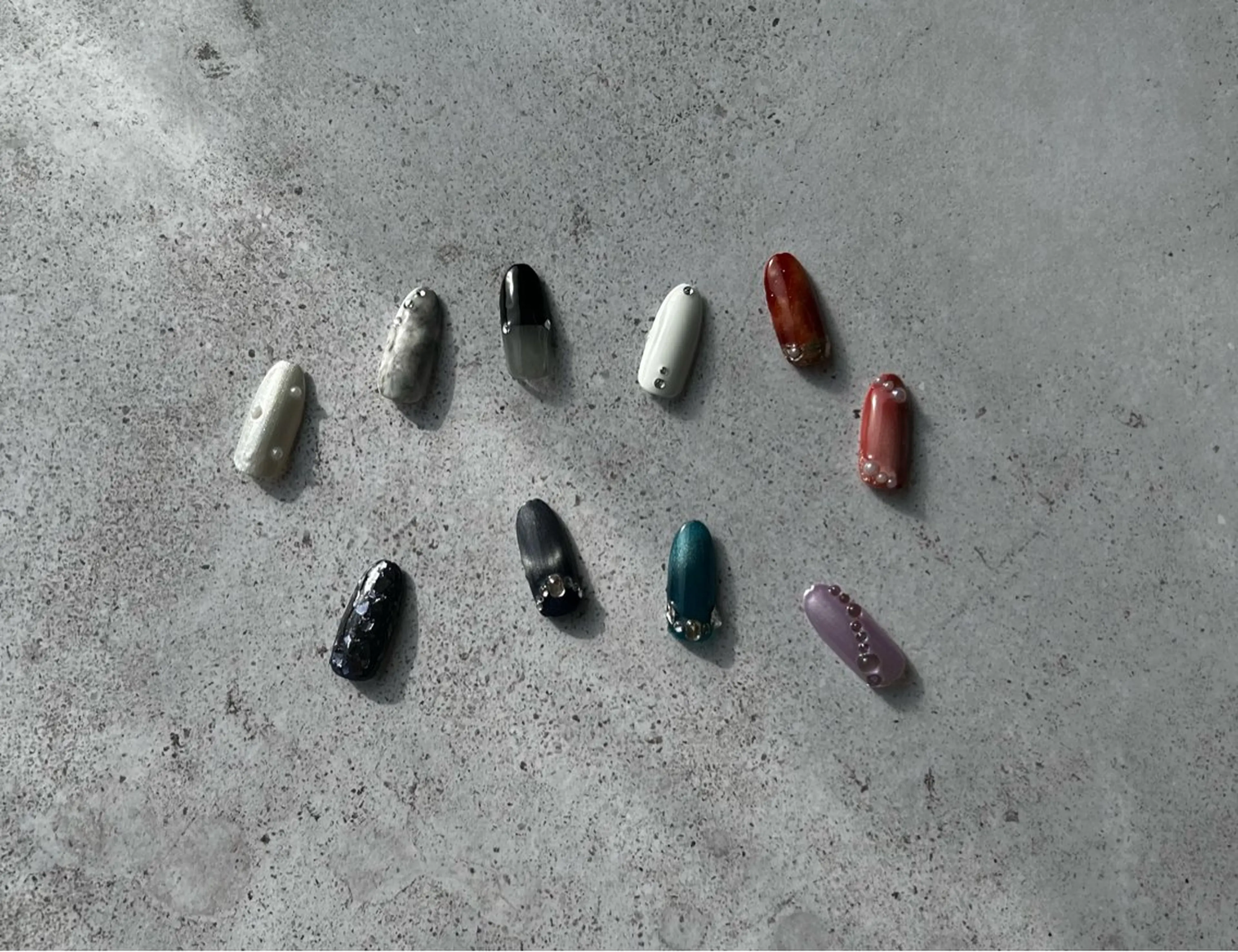 【オフ有】ワンカラー+写真アート2本付 0円の写真