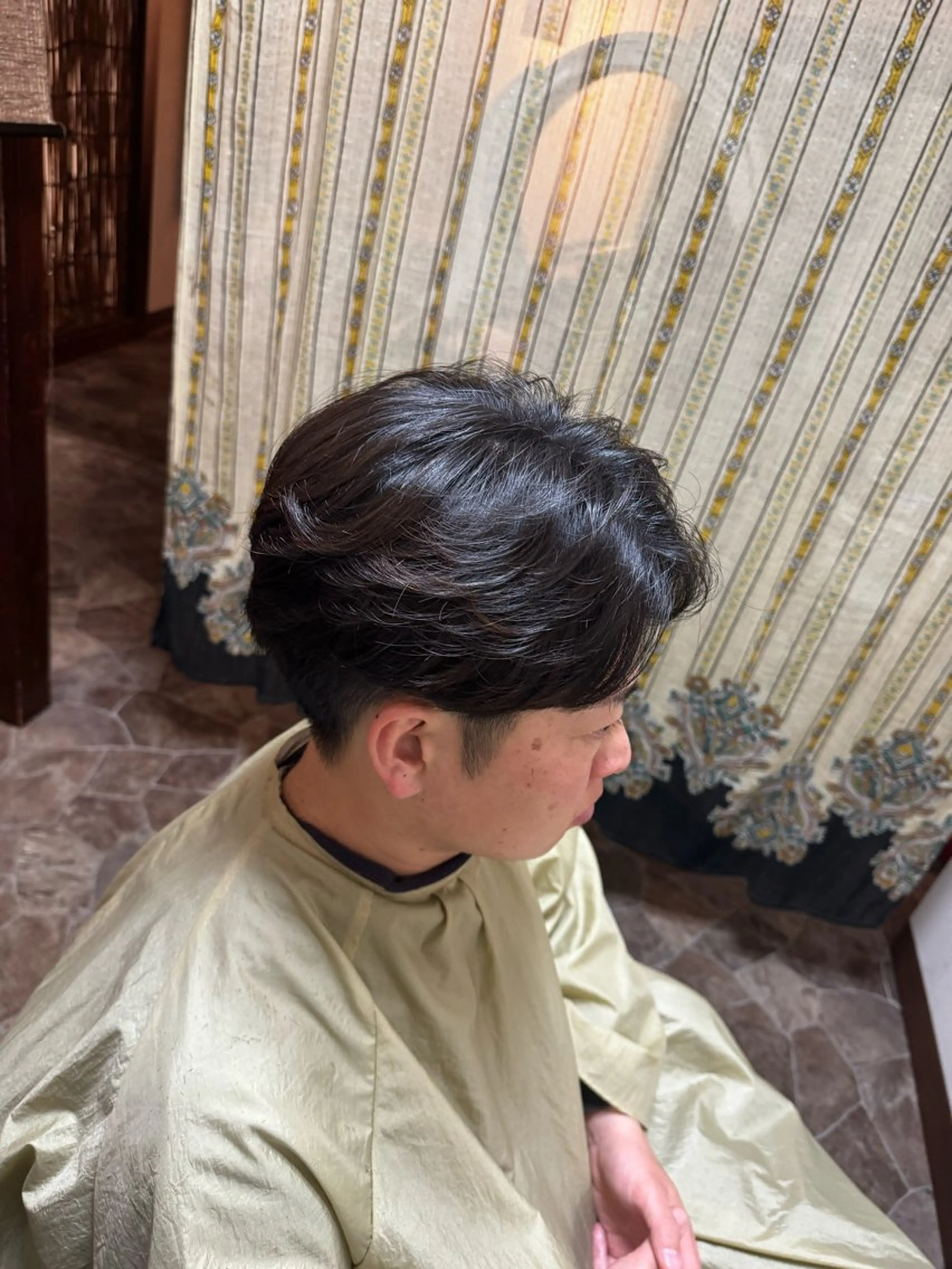 パーマ レディースショート/ メンズ✂AMANOのヘアスタイル