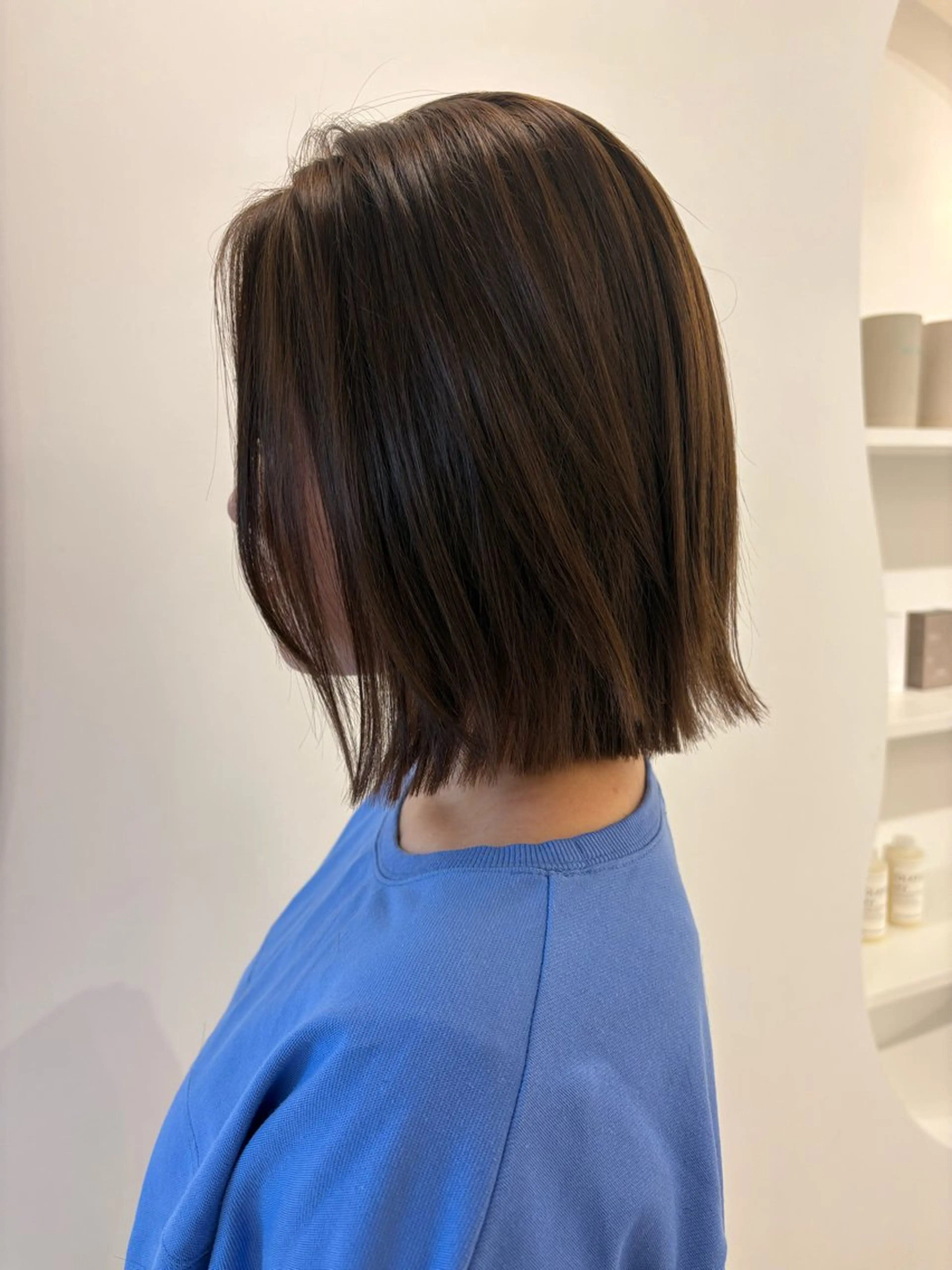 ショート 縮毛矯正 ナチュラル ｜ suzukaのヘアスタイル