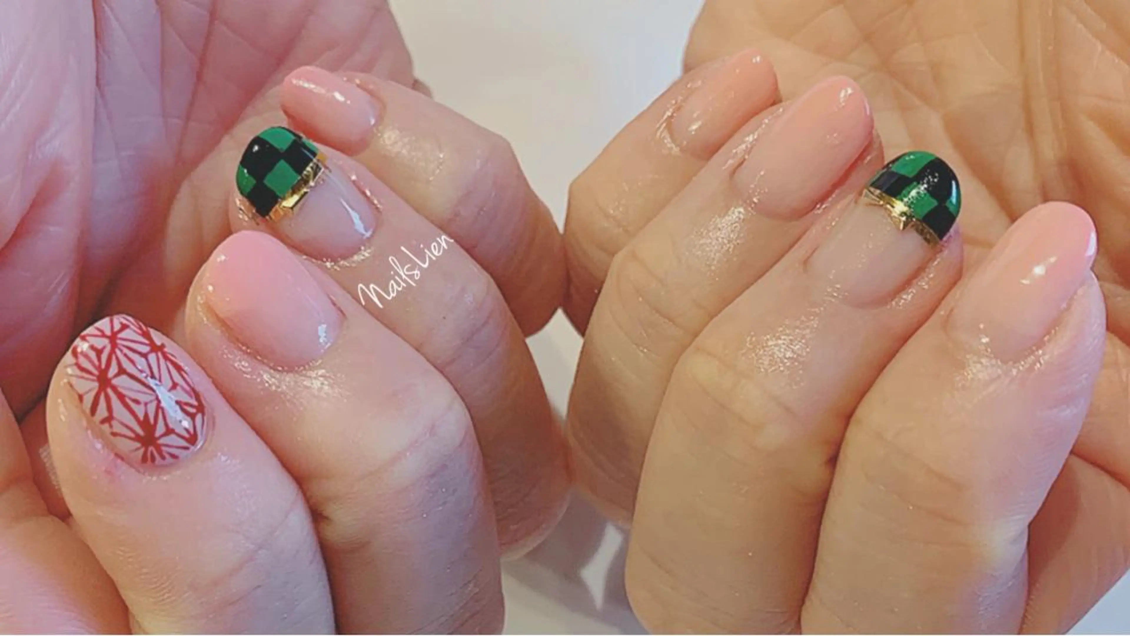 ネイル 冬ネイル クリスマス studio e n / RiNのネイルデザイン