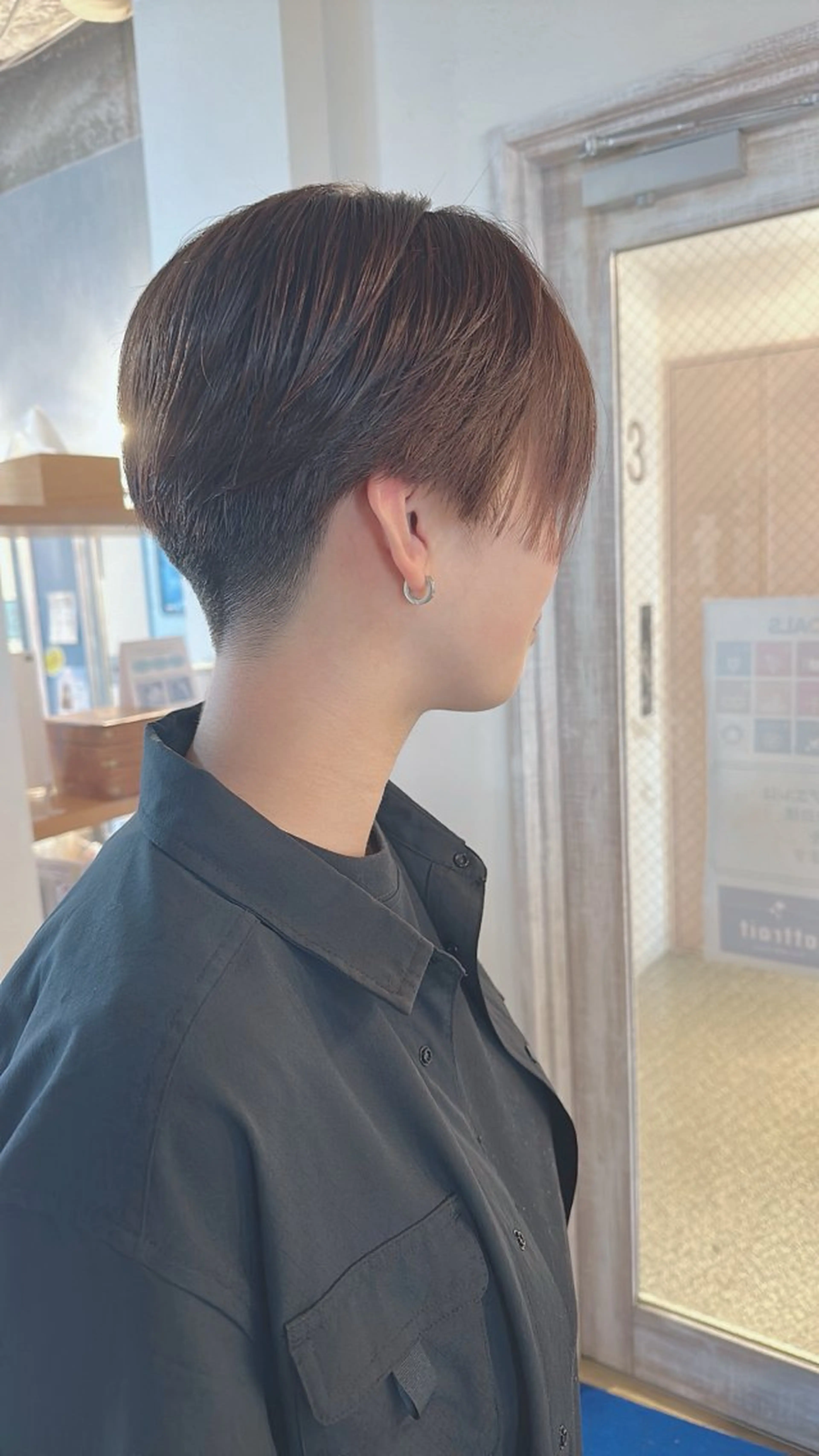 ショート ハンサムショート ショートヘア カット 🎀ITSUKI暖色 カラー/レイヤー🎀のヘアスタイル