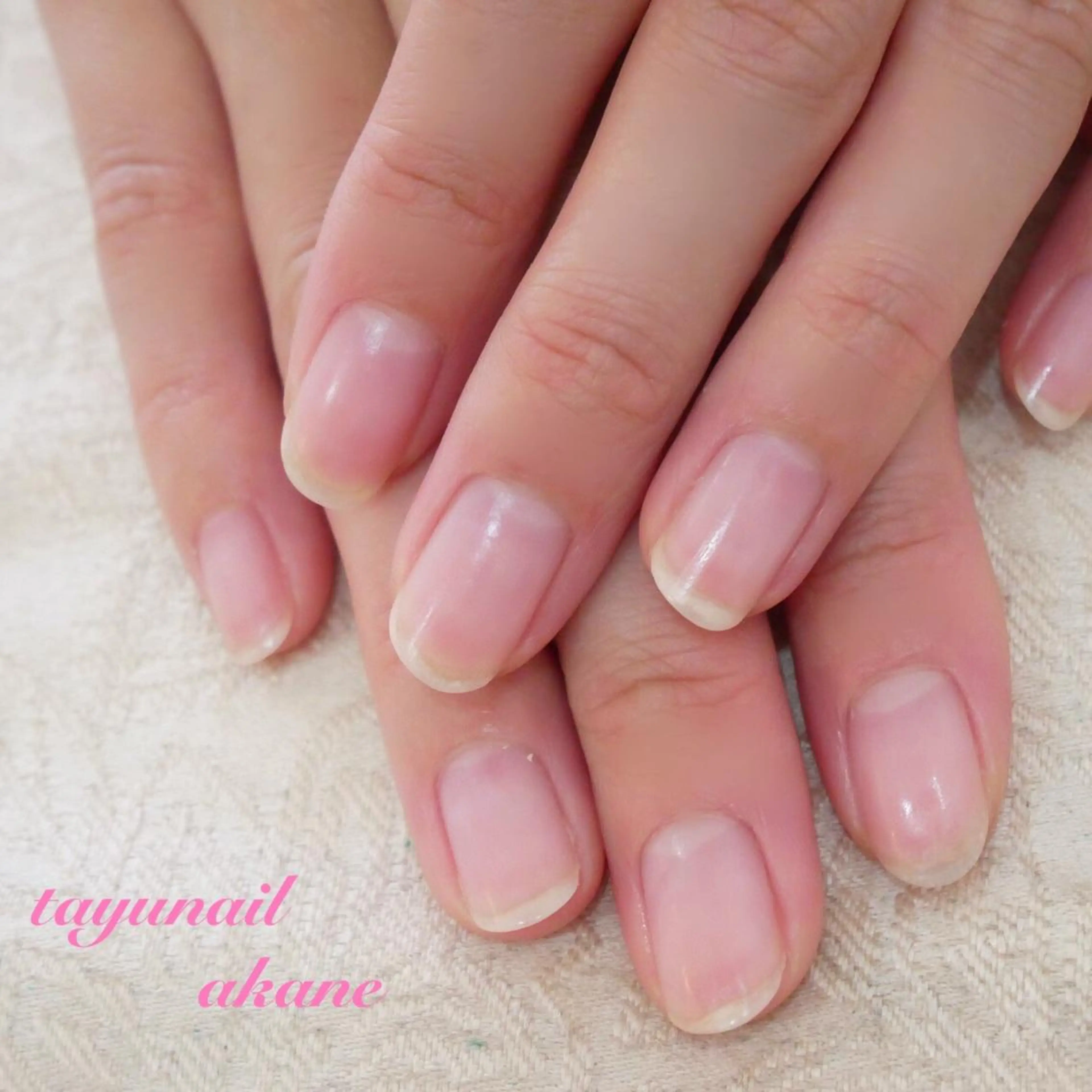 ネイル ブルー ジェルネイル パラジェル 春ネイル 冬ネイル ネイルサロン 【たゆnail】のネイルデザイン